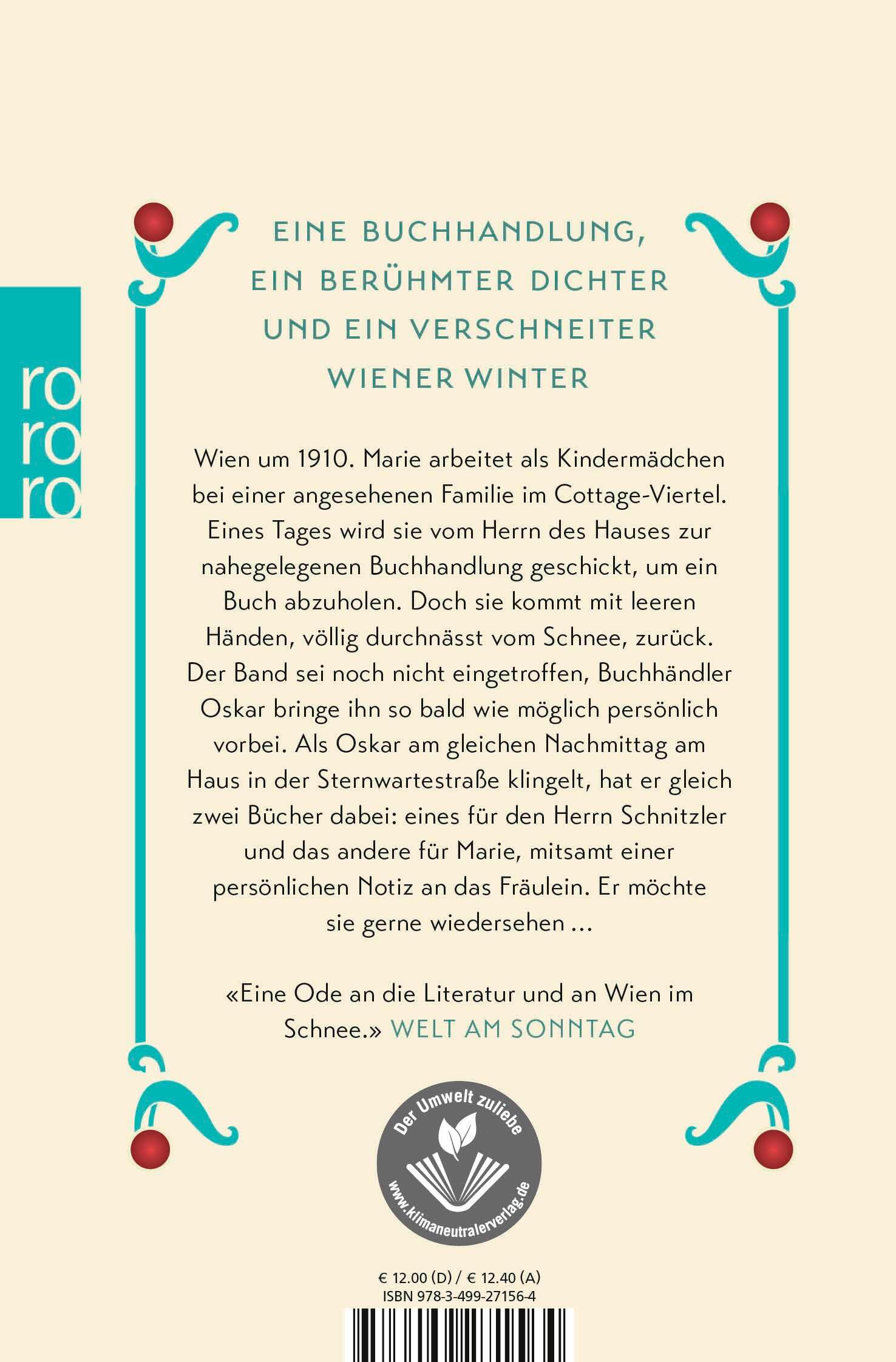 Rückseitencover Ein Winter in Wien