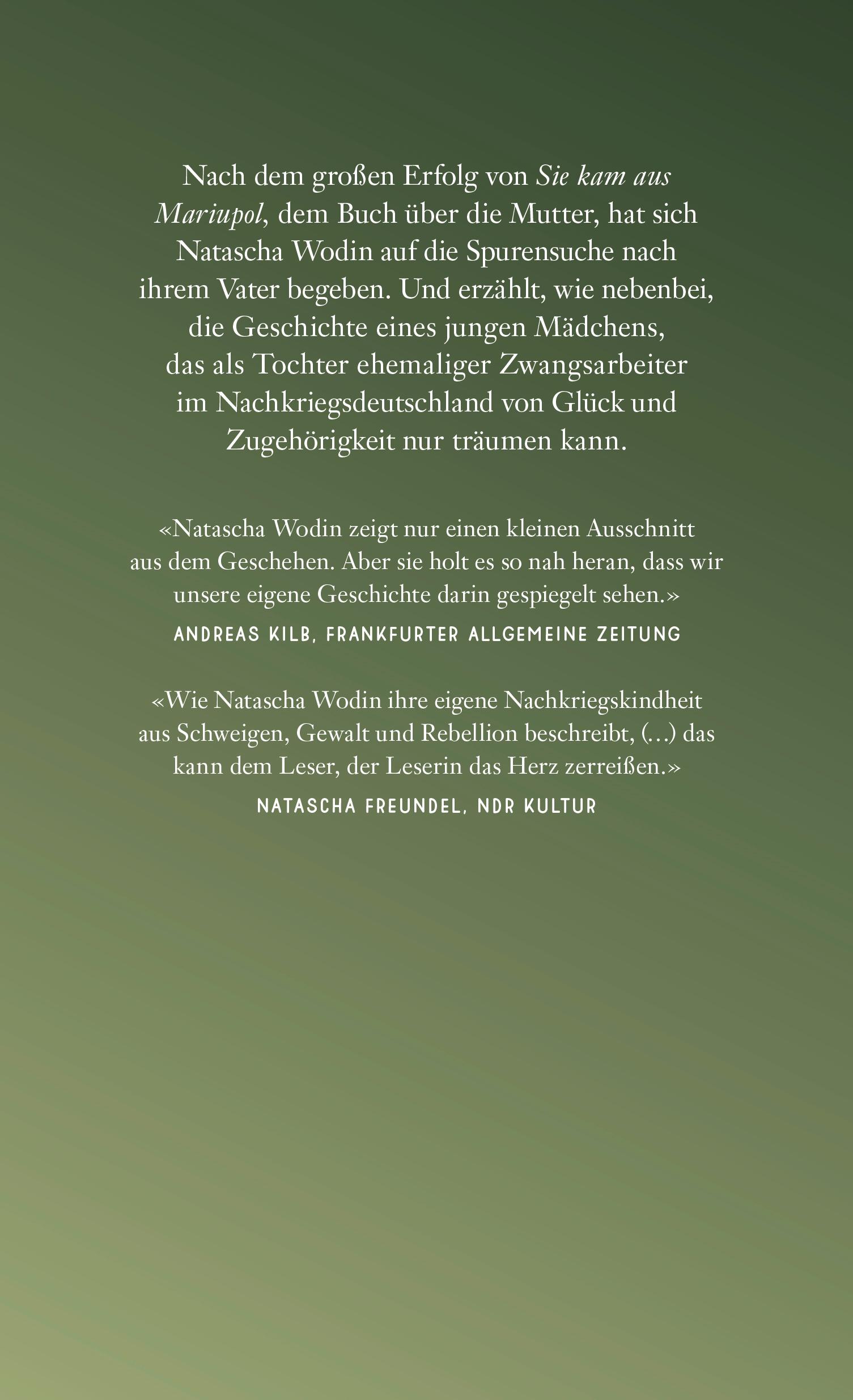 Rückseitencover Irgendwo in diesem Dunkel