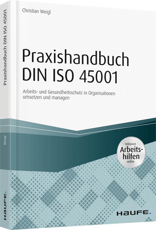 Vorderes Coverbild Praxishandbuch DIN ISO 45001 - inkl. Arbeitshilfen online