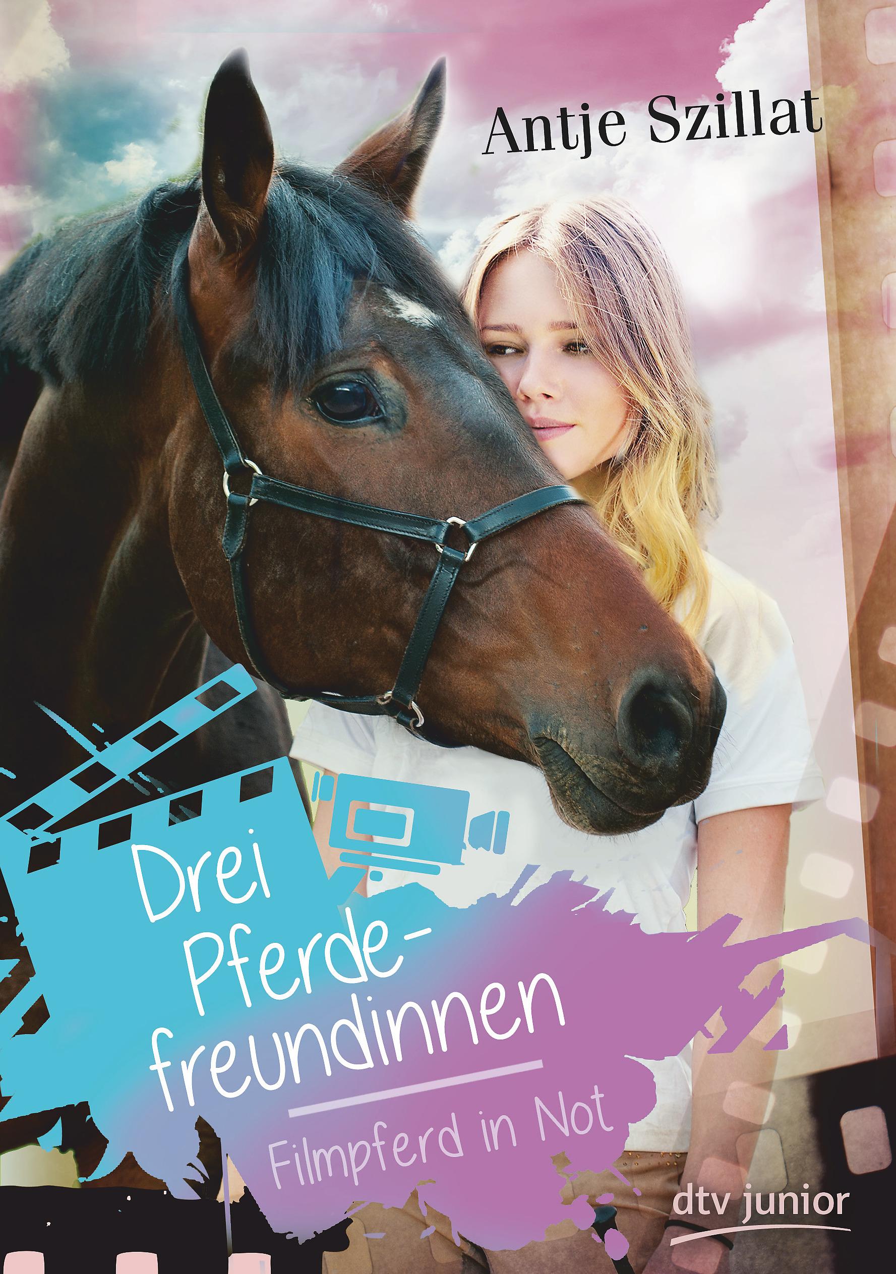 Vorderes Coverbild Drei Pferdefreundinnen - Filmpferd in Not