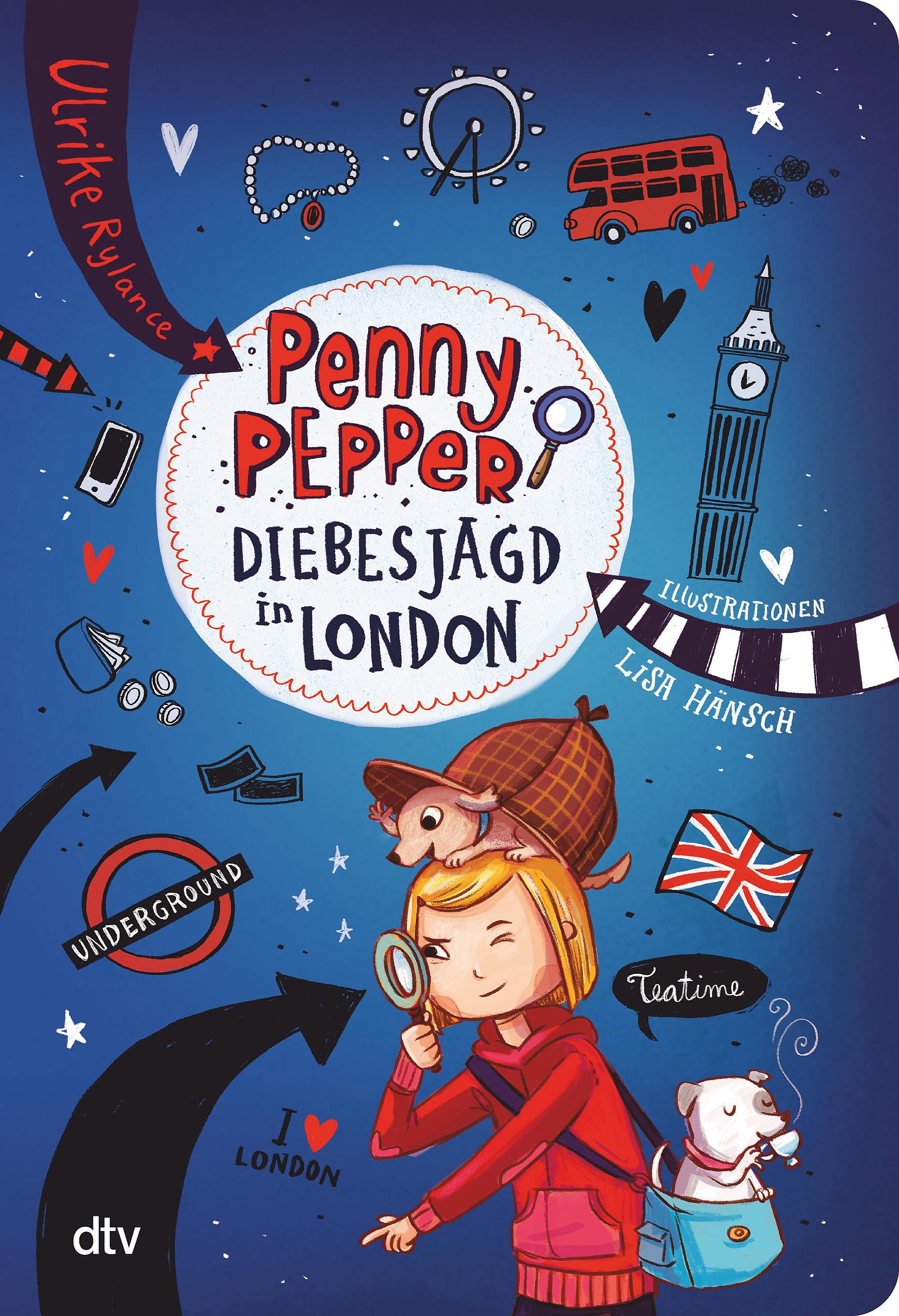Vorderes Coverbild Penny Pepper 7 - Diebesjagd in London
