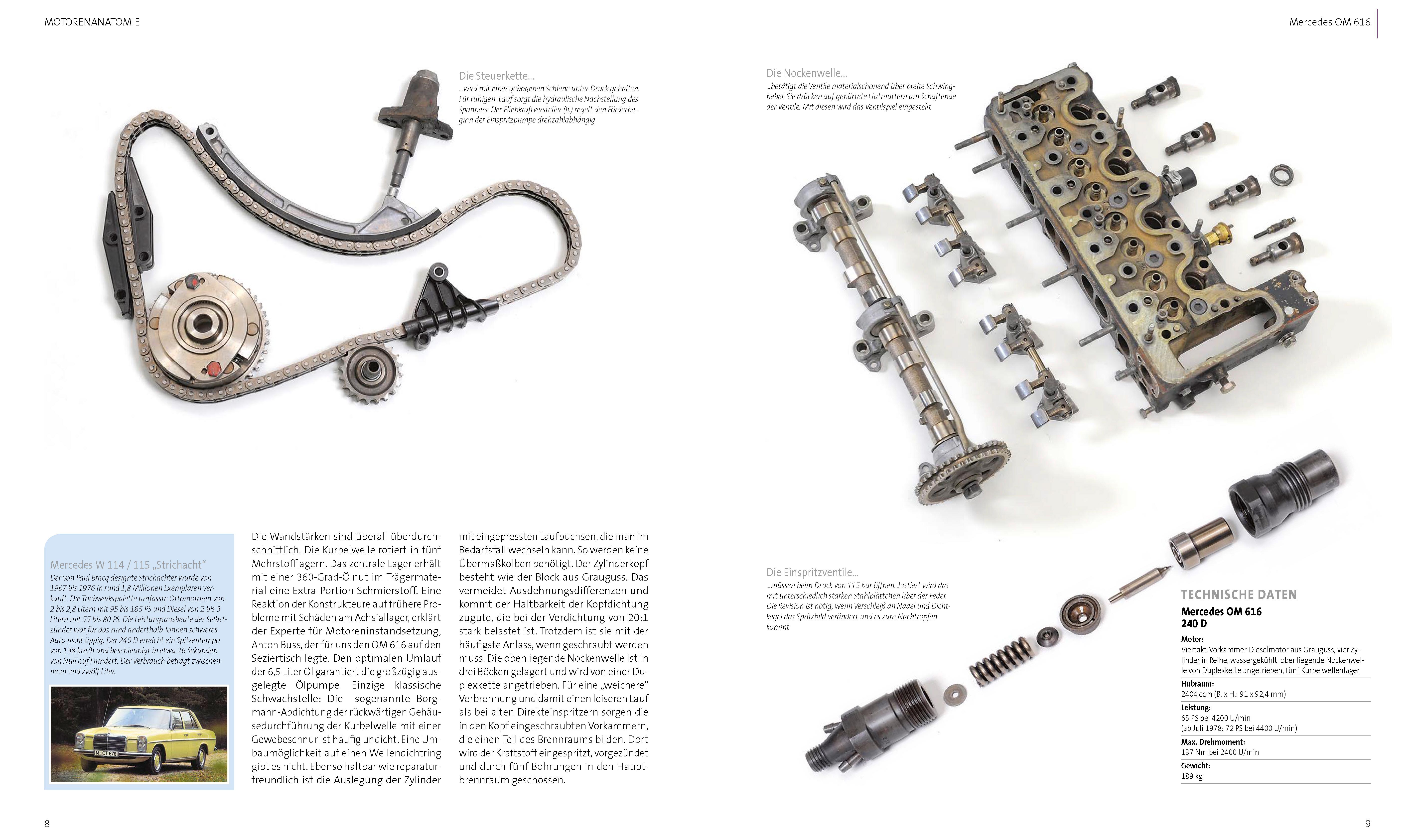 Beispielinhalt (Bild) Motoren-Anatomie