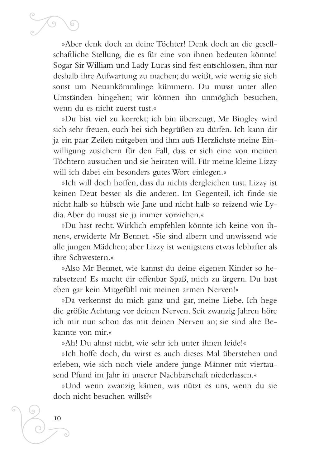 Beispielinhalt (Bild) Stolz und Vorurteil