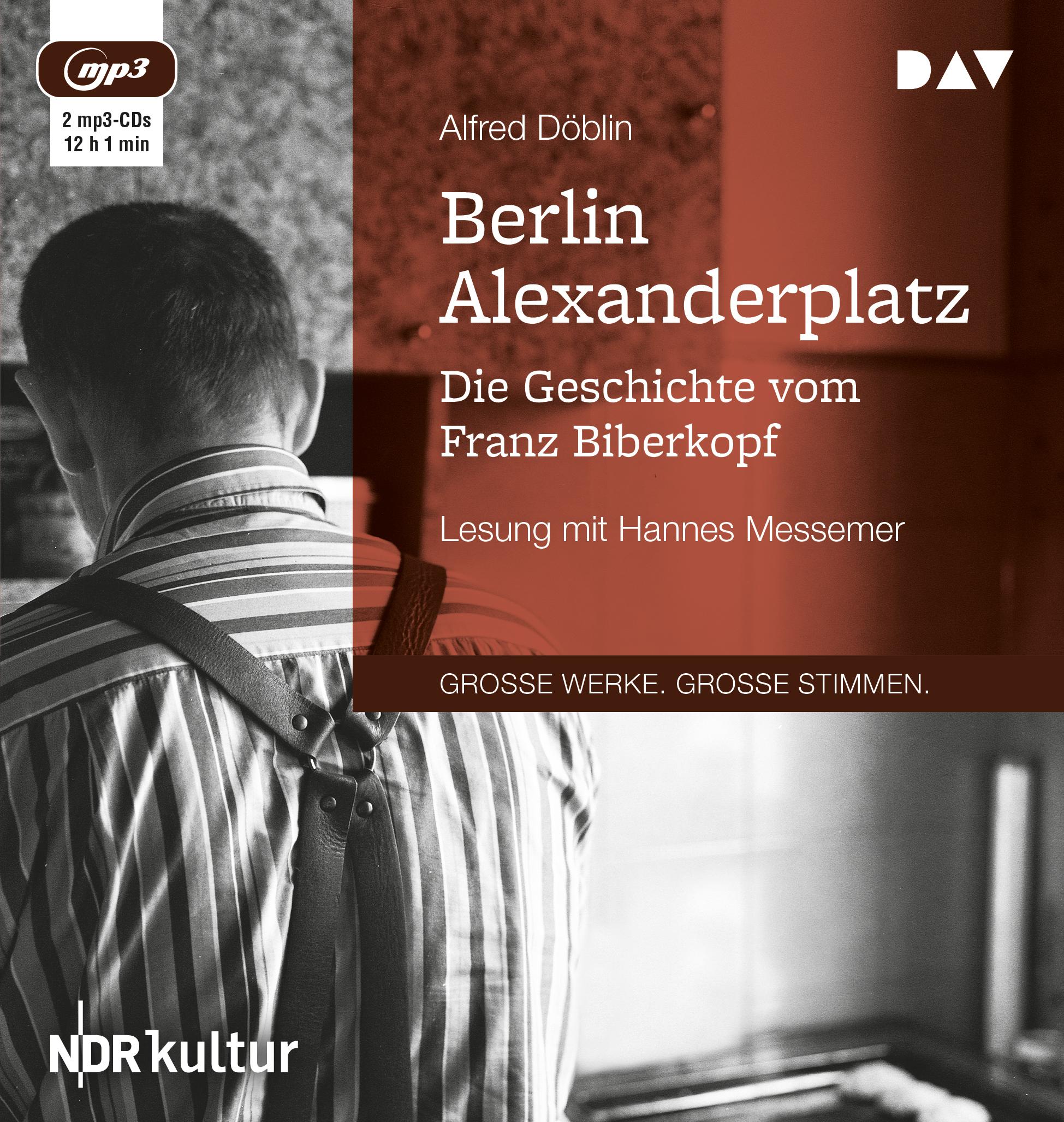 Vorderes Coverbild Berlin Alexanderplatz. Die Geschichte vom Franz Biberkopf