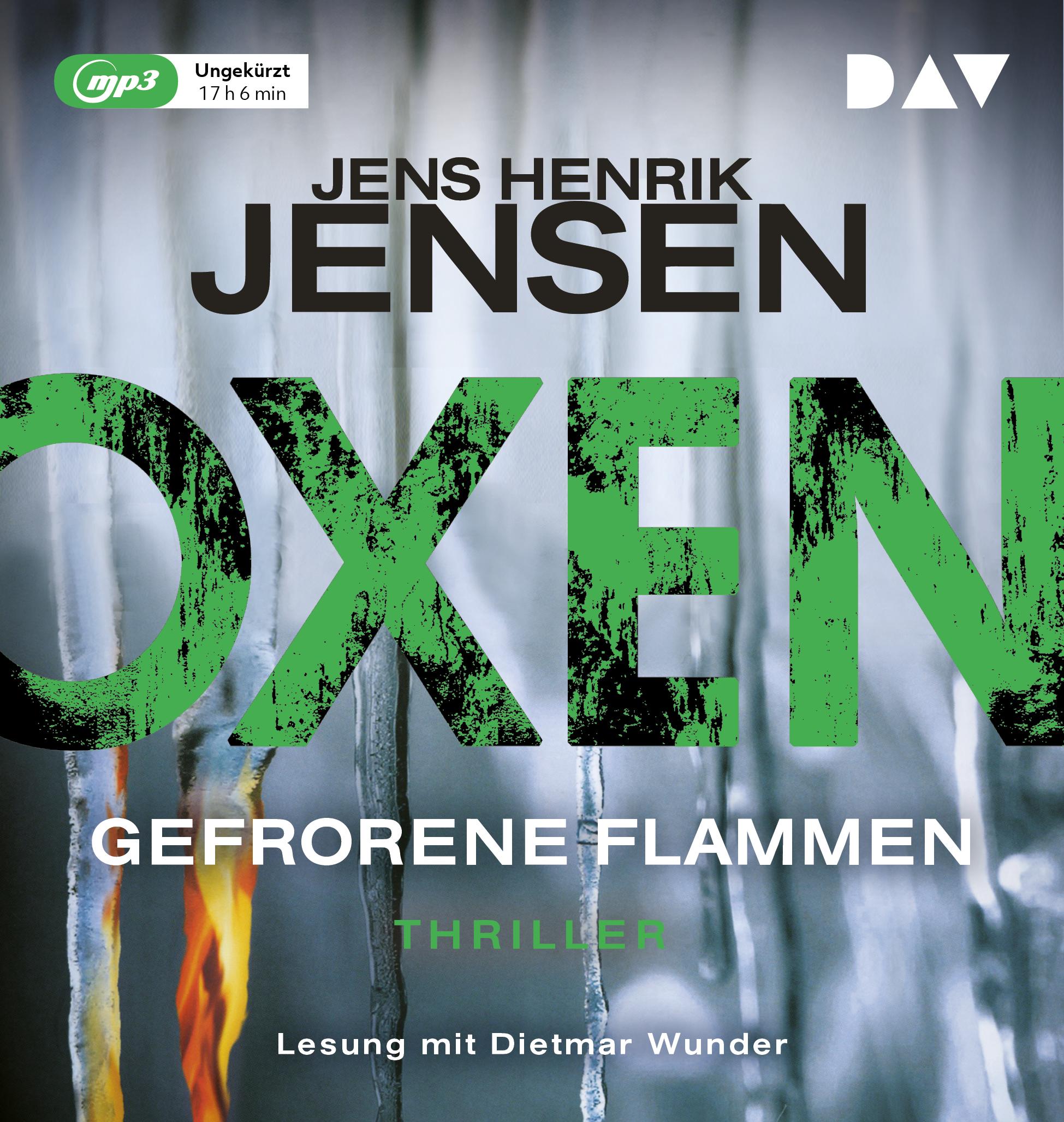 Vorderes Coverbild Oxen. Gefrorene Flammen