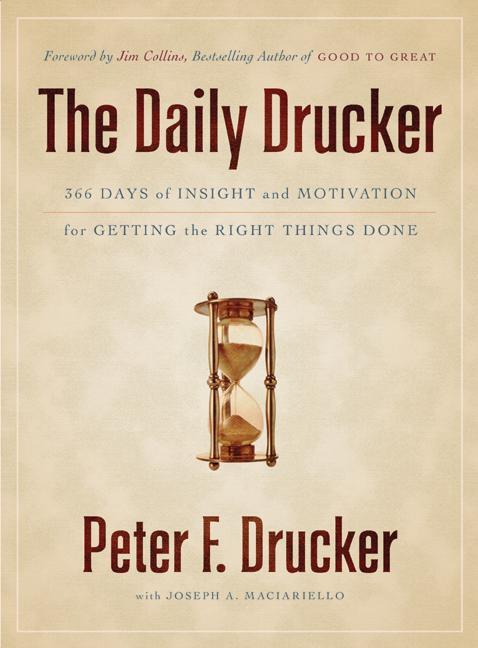 Vorderes Coverbild The Daily Drucker