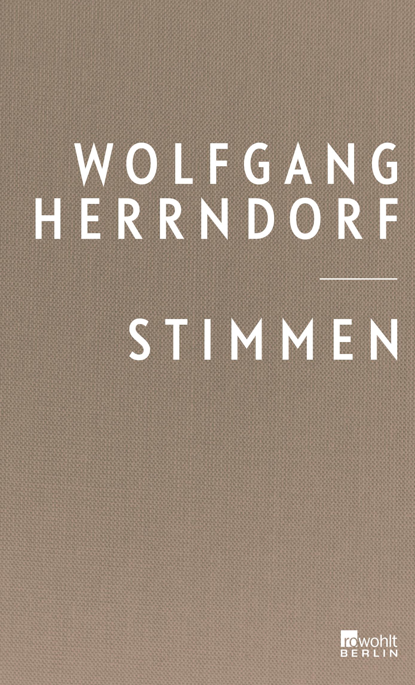 Vorderes Coverbild Stimmen