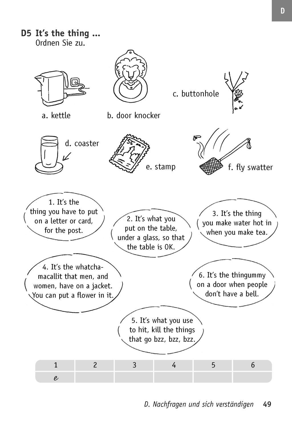 Beispielinhalt (Bild) Fehlerfrei Englisch - Das Übungsbuch