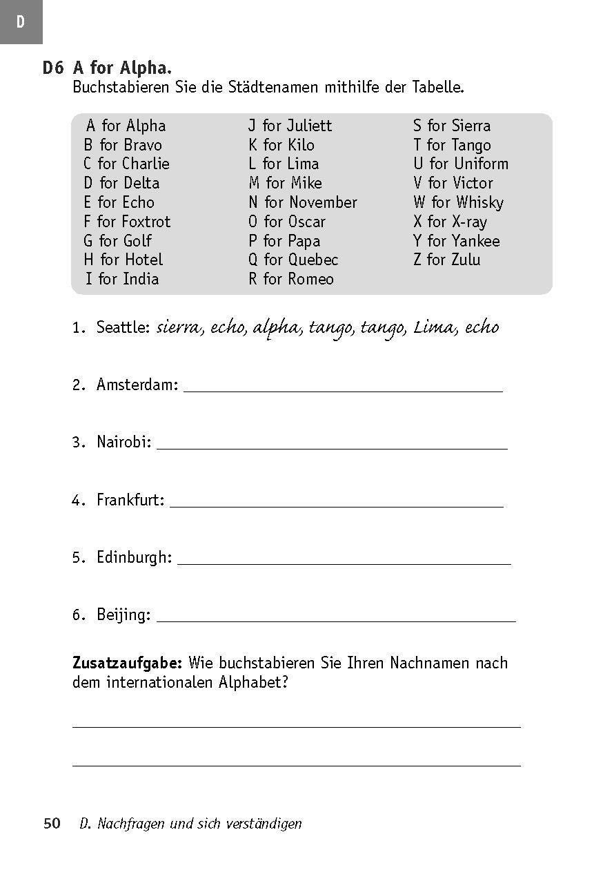 Beispielinhalt (Bild) Fehlerfrei Englisch - Das Übungsbuch