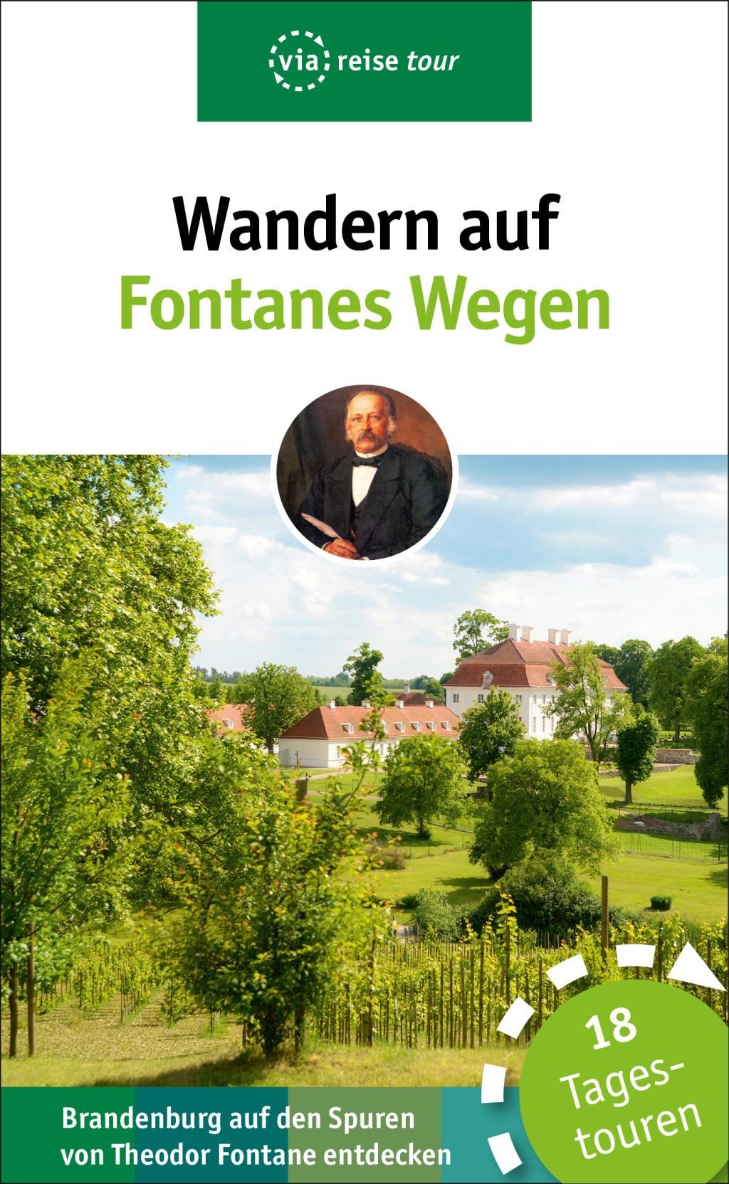 Vorderes Coverbild Wandern auf Fontanes Wegen
