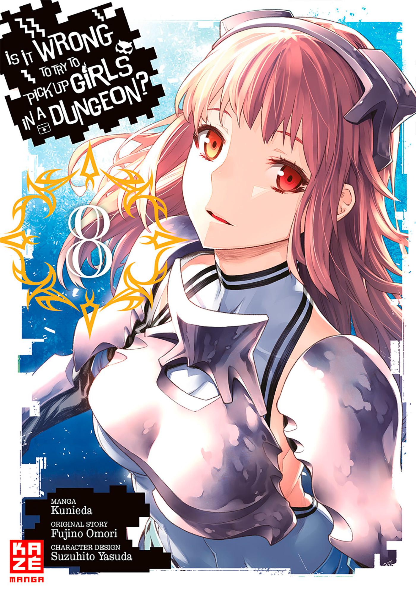 Vorderes Coverbild Is it Wrong to Try to Pick up Girls in a Dungeon 08