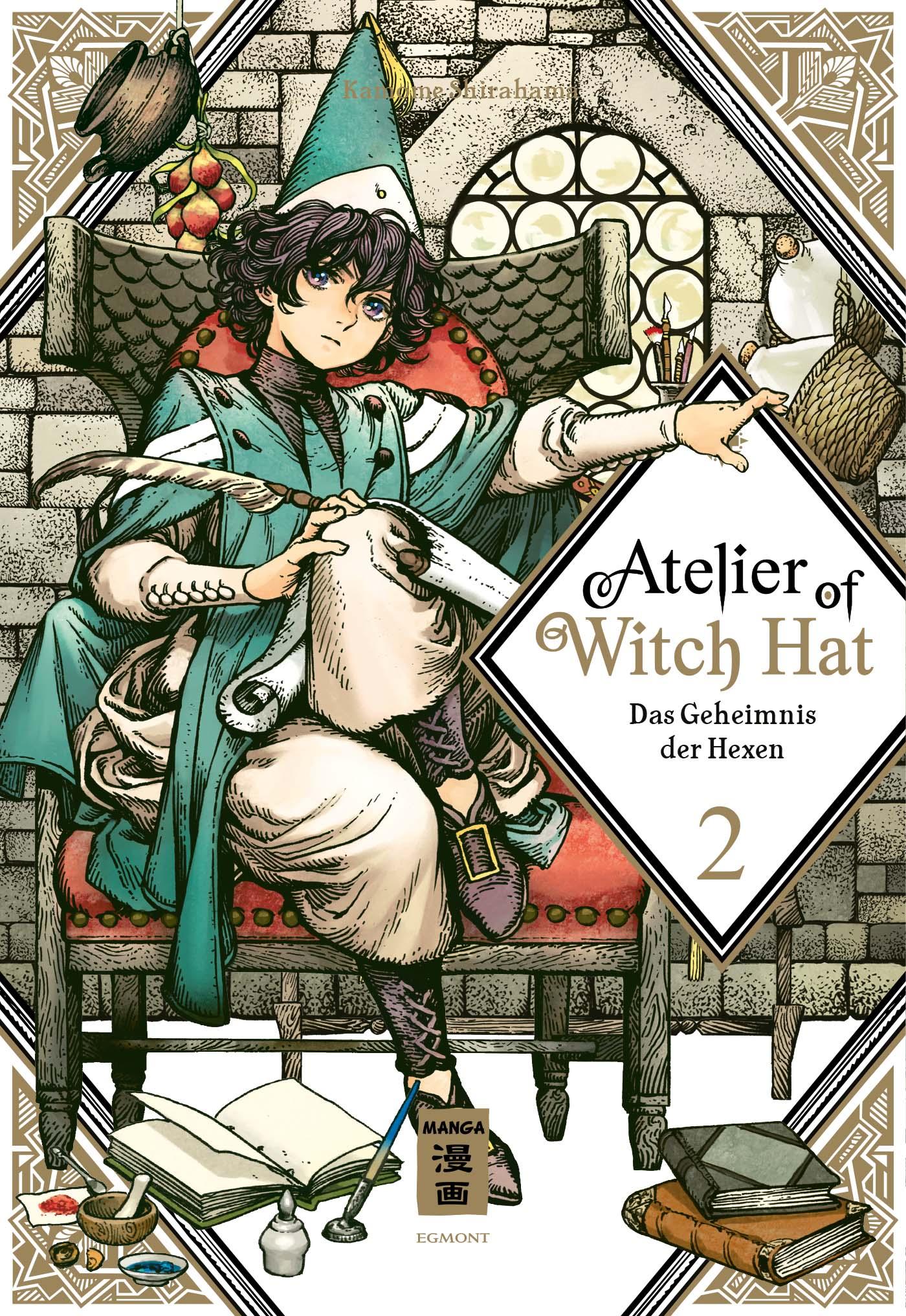 Vorderes Coverbild Atelier of Witch Hat 02