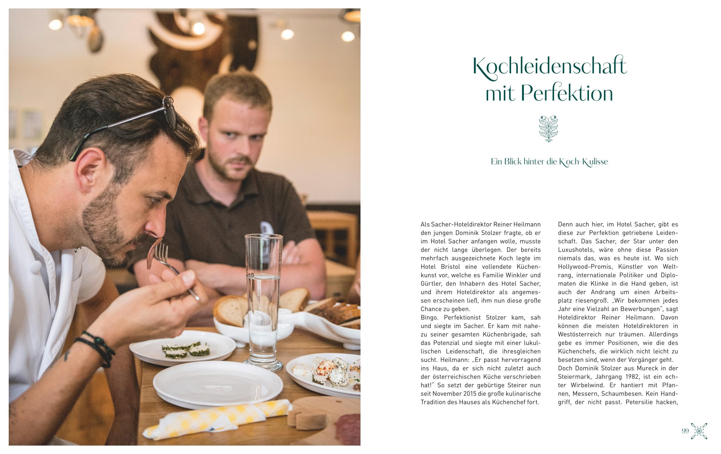 Beispielinhalt (Bild) Das Original Sacher Kochbuch