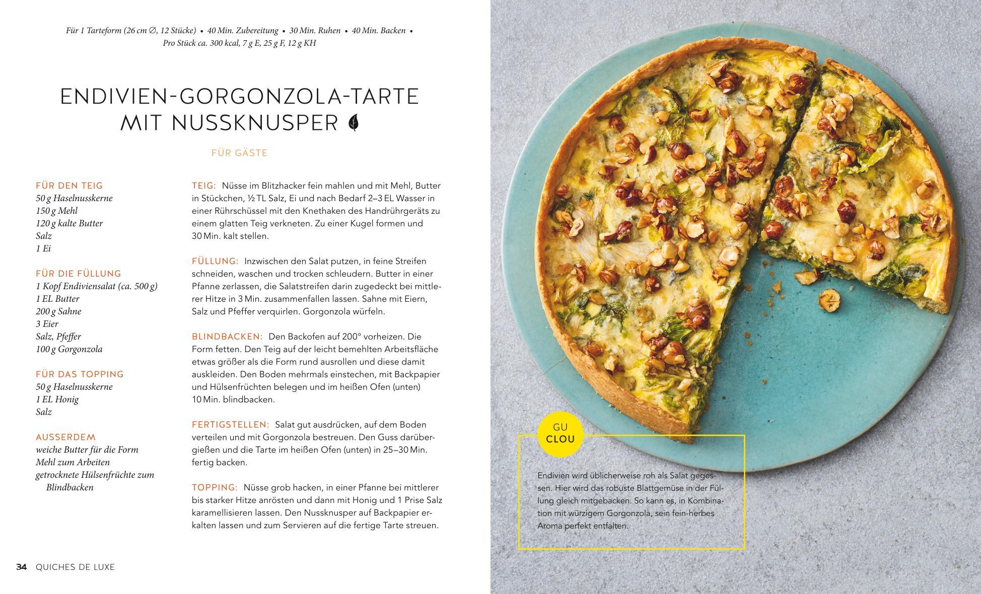 Beispielinhalt (Bild) Quiches