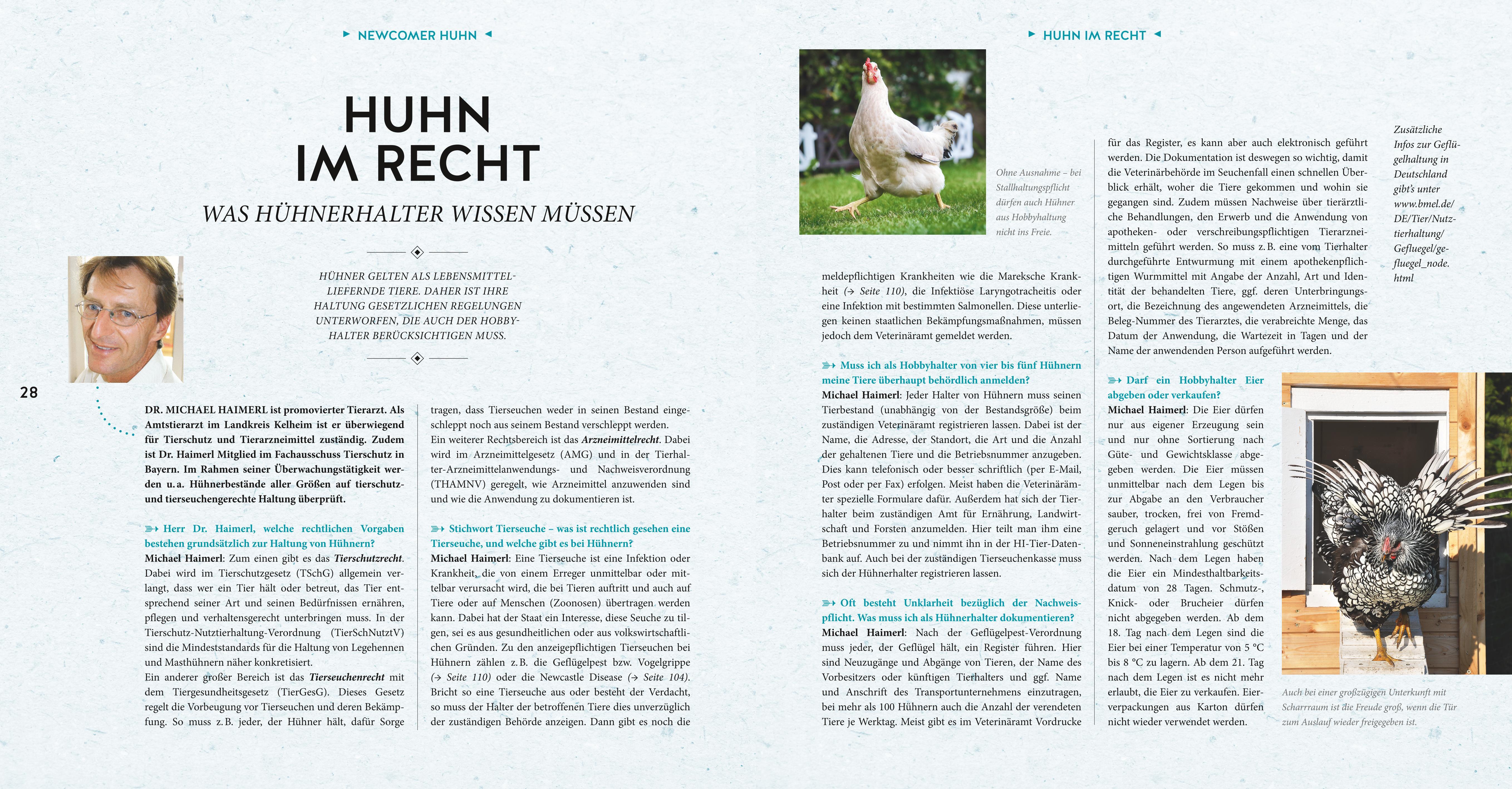 Beispielinhalt (Bild) Hühner Basics
