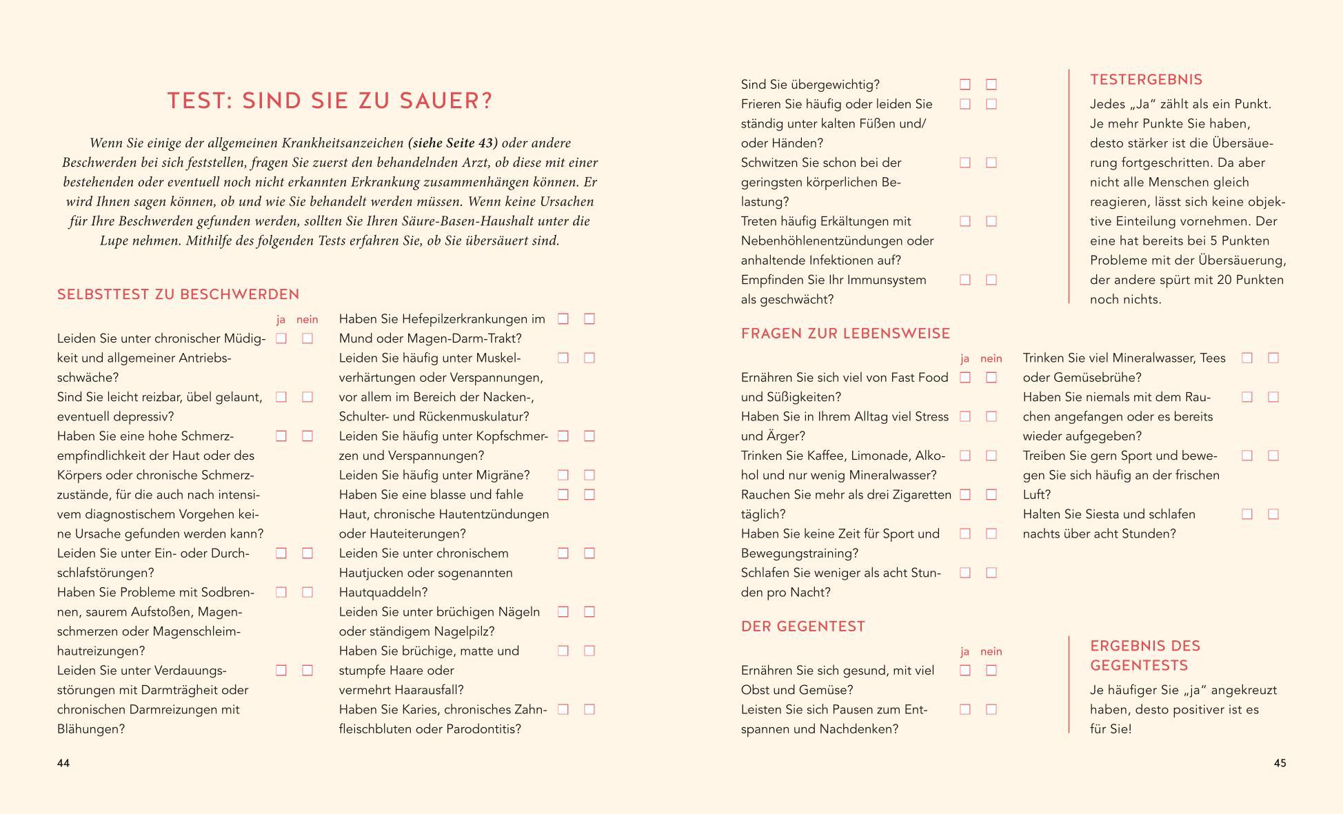 Beispielinhalt (Bild) Säure-Basen-Balance