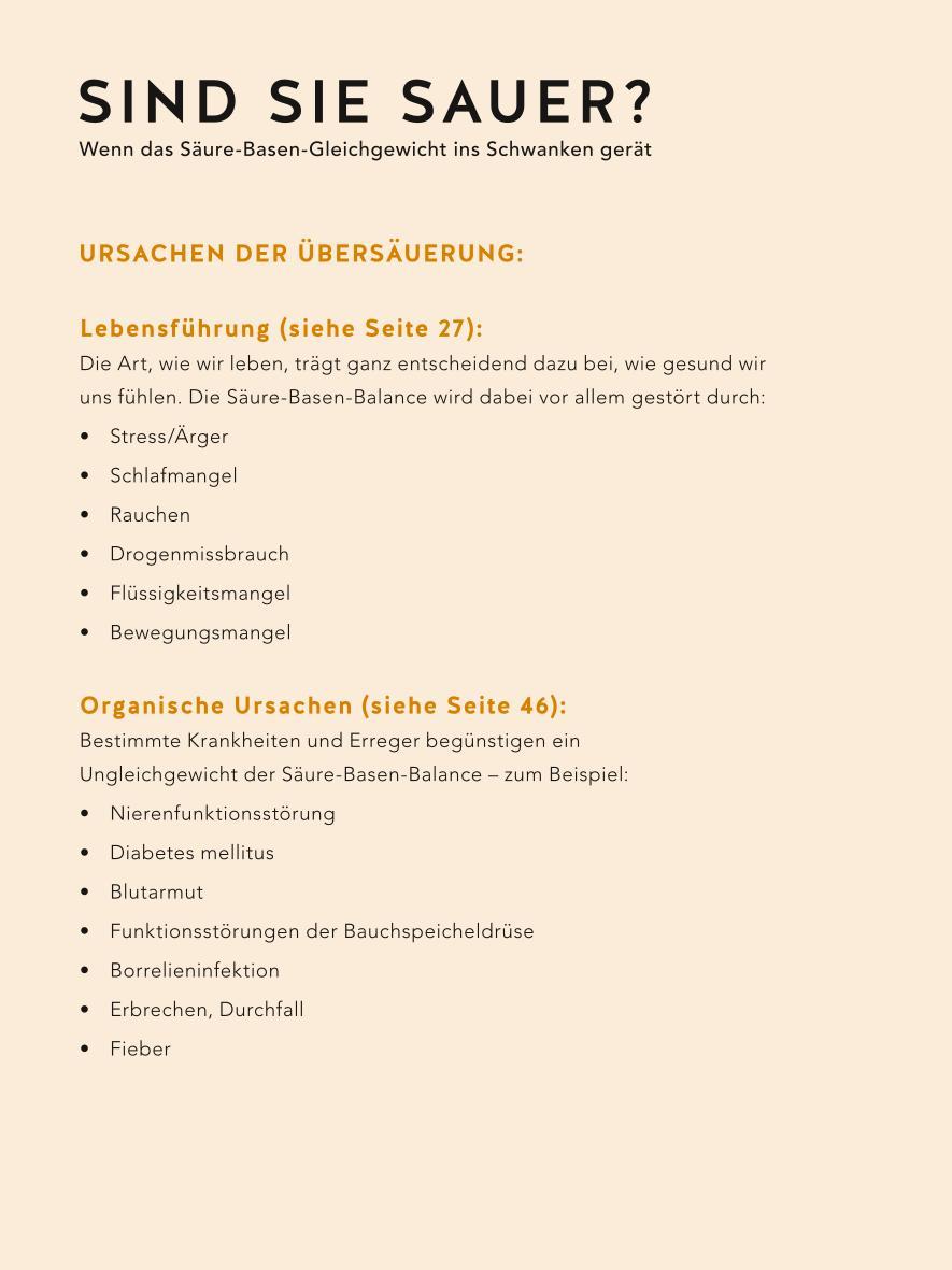 Beispielinhalt (Bild) Säure-Basen-Balance