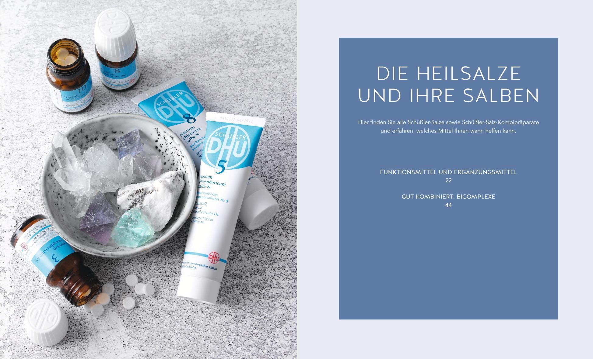 Beispielinhalt (Bild) Schüßler-Salze