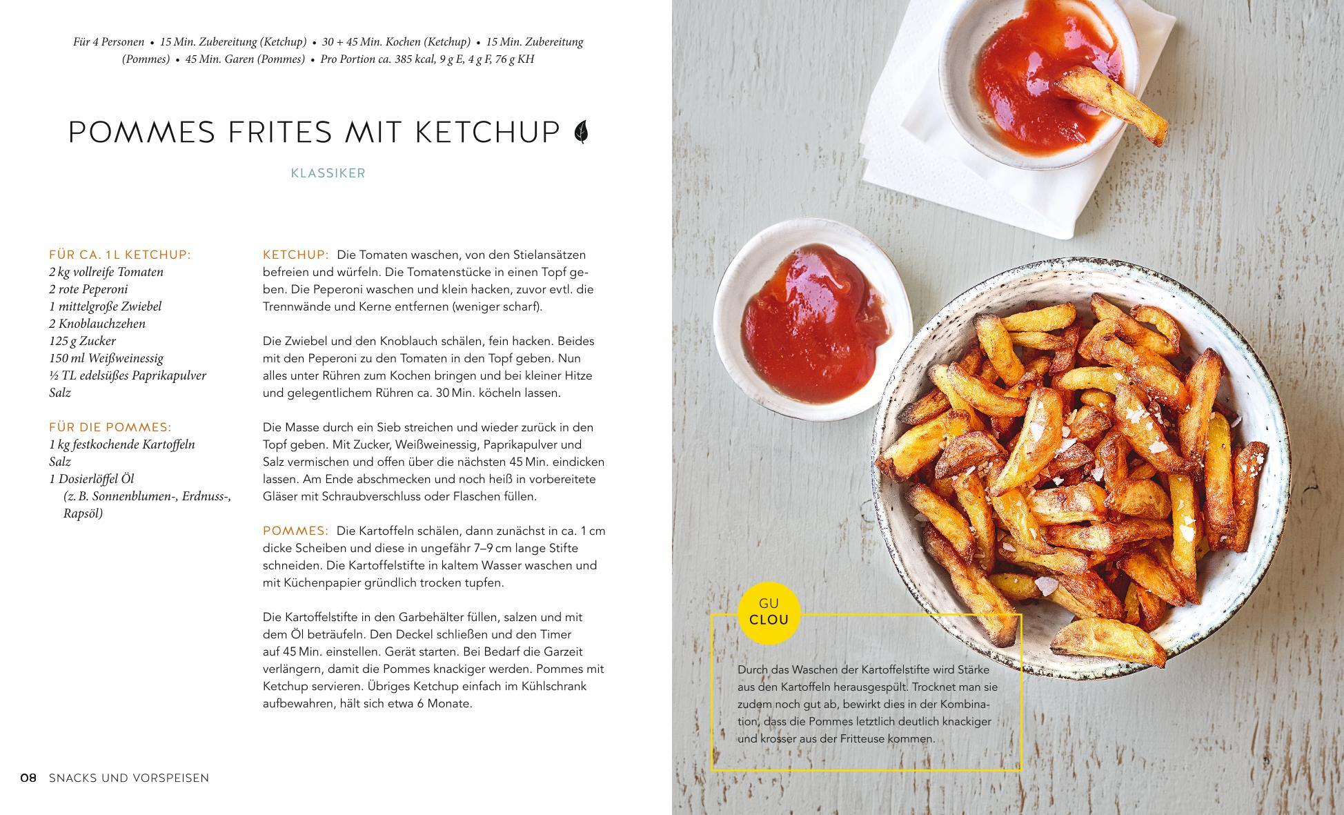 Beispielinhalt (Bild) Heißluft-Fritteuse