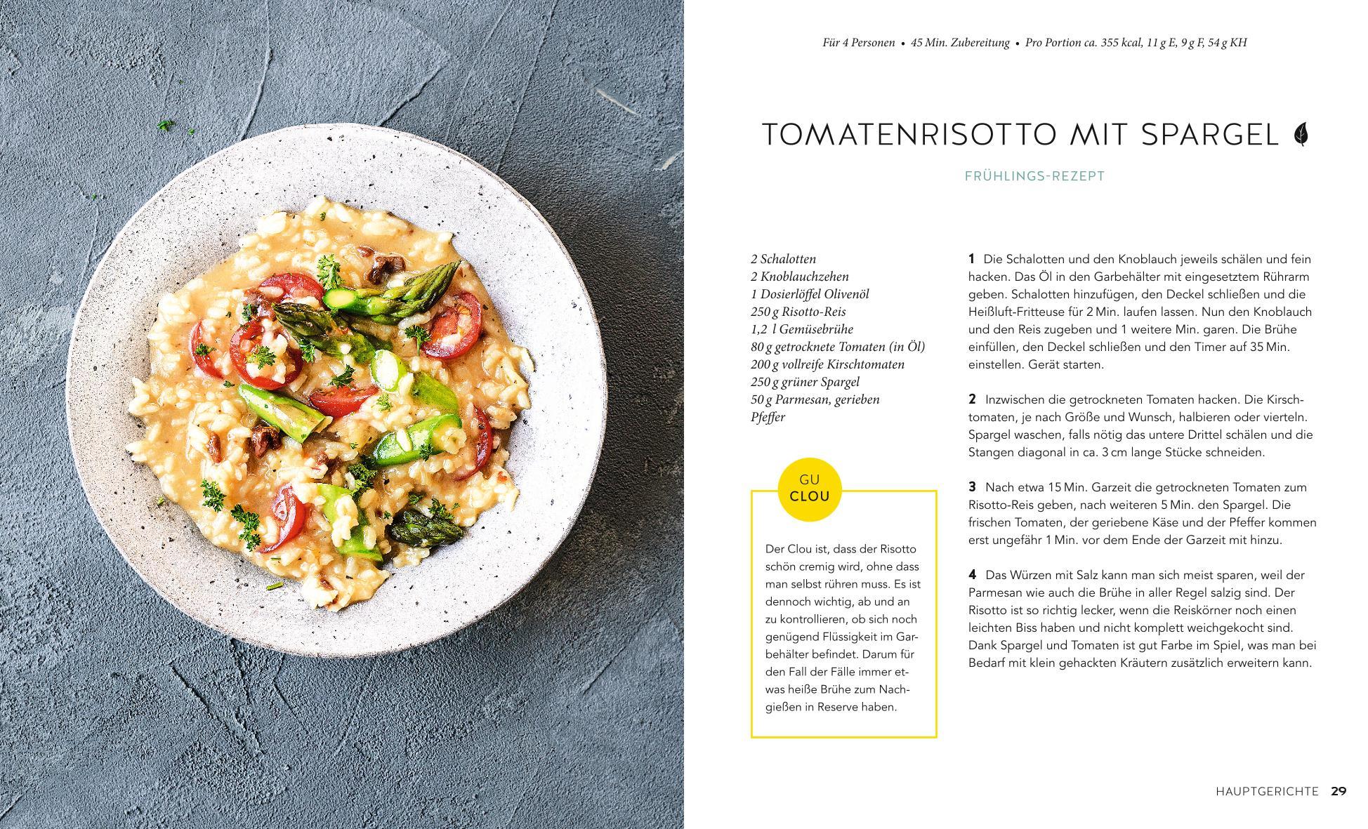 Beispielinhalt (Bild) Heißluft-Fritteuse