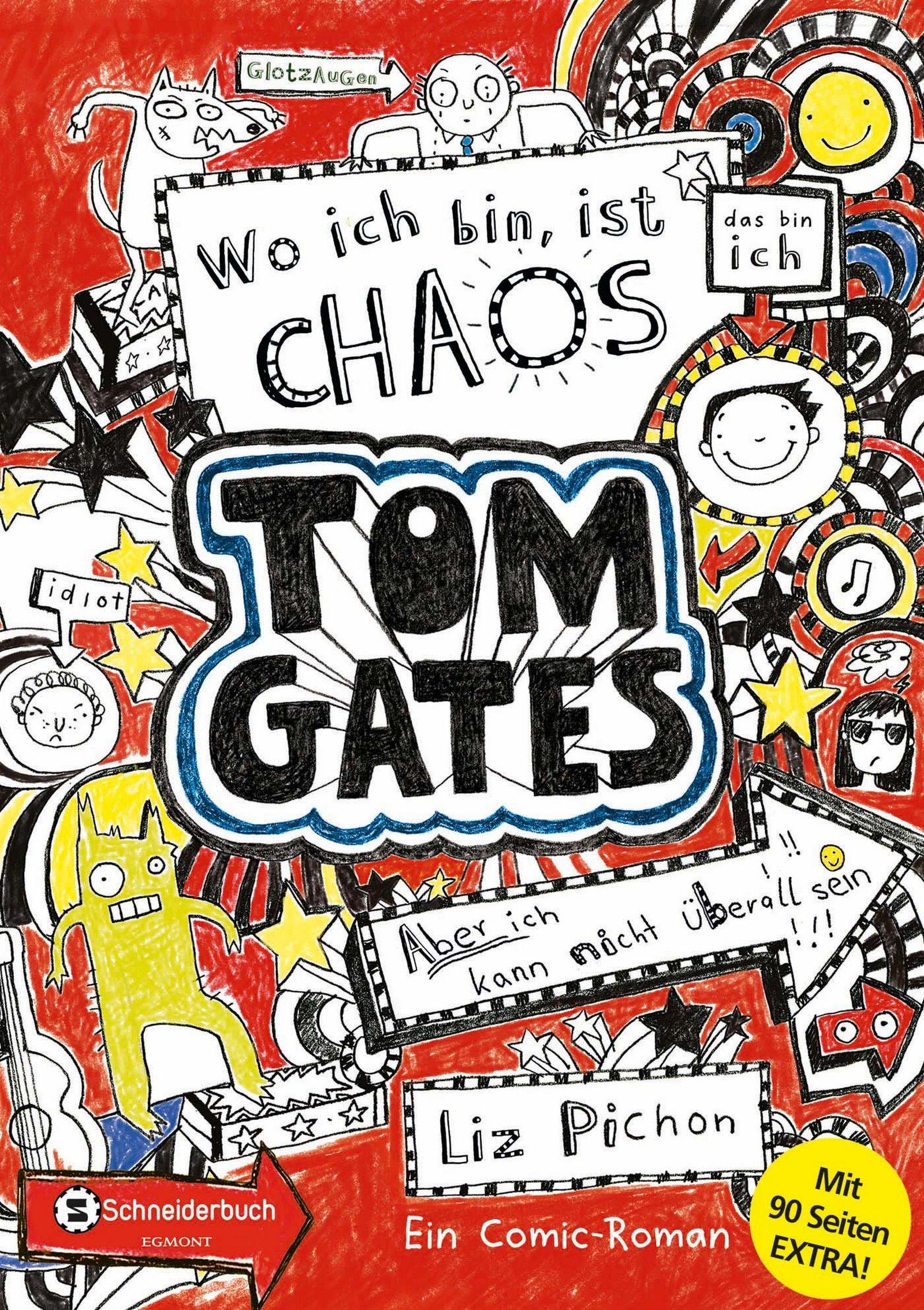 Vorderes Coverbild Tom Gates, Band 01