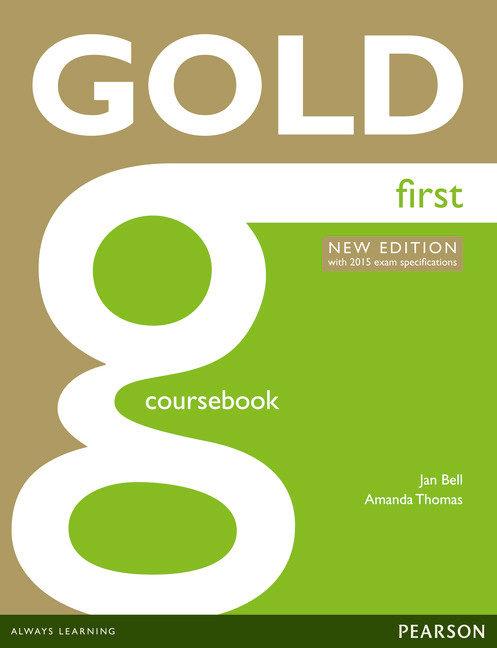 Vorderes Coverbild Gold First New Edition Coursebook