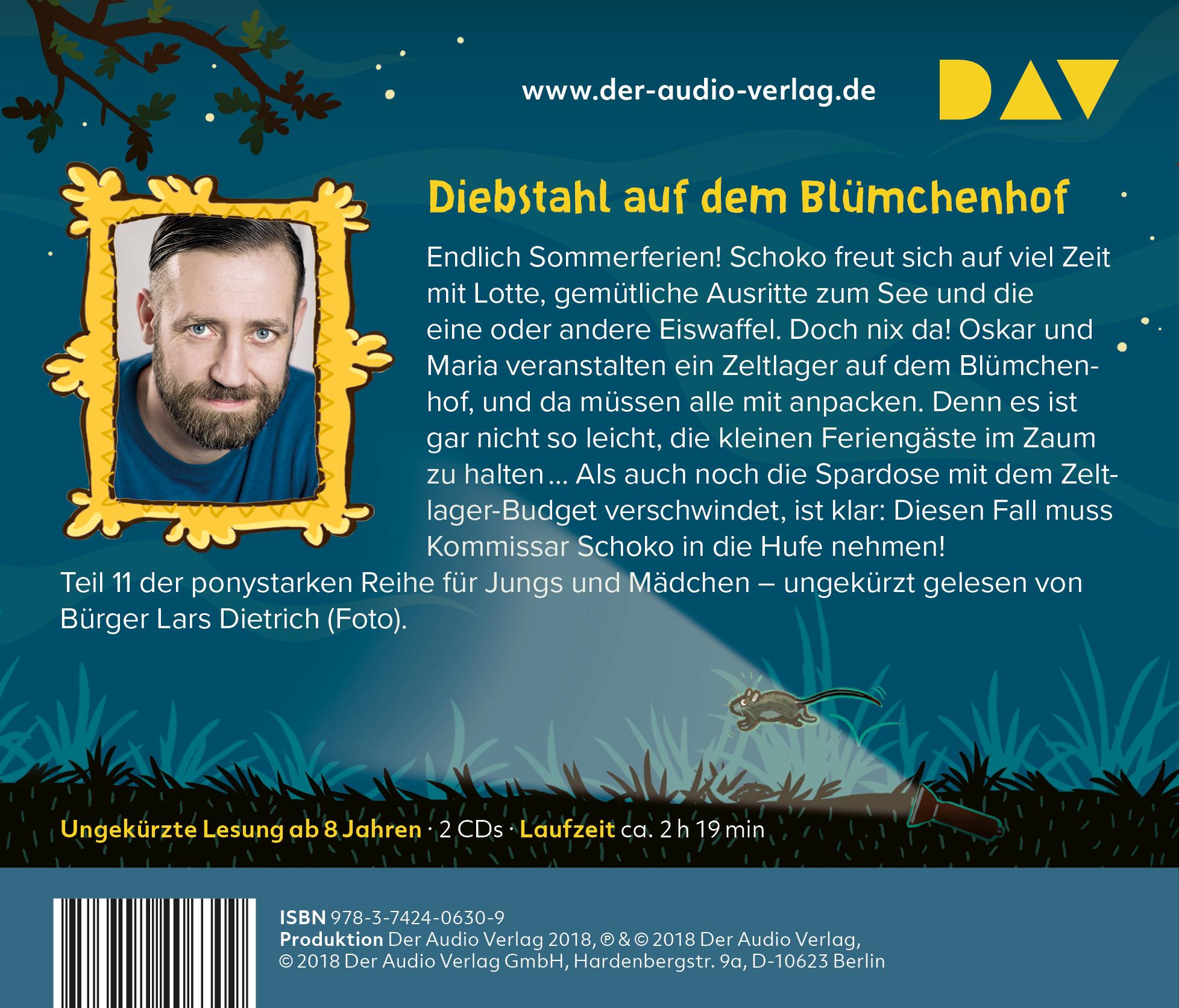 Rückseitencover Die Haferhorde 11: Eins, zwei, Ponyzei!