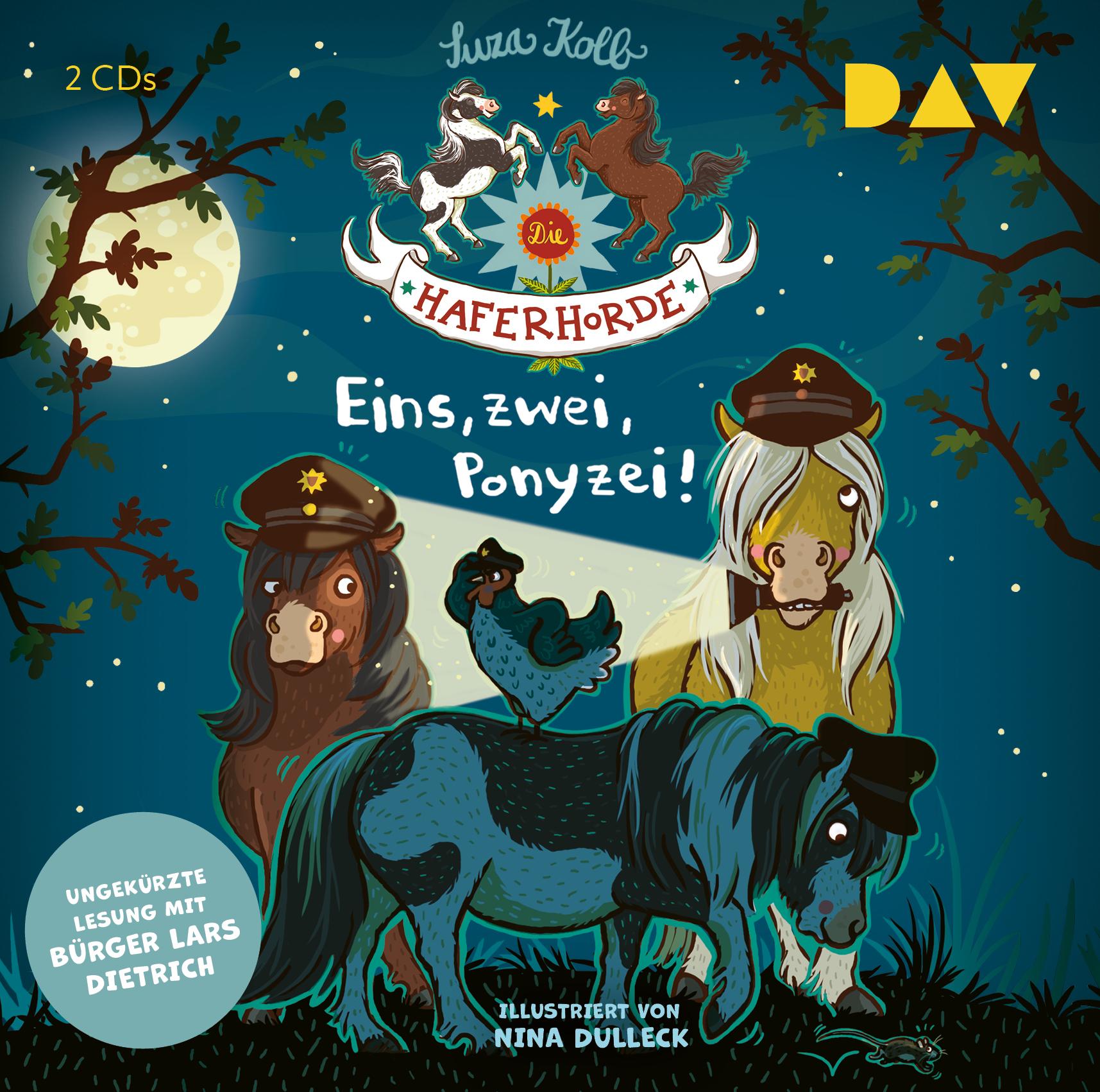Vorderes Coverbild Die Haferhorde 11: Eins, zwei, Ponyzei!