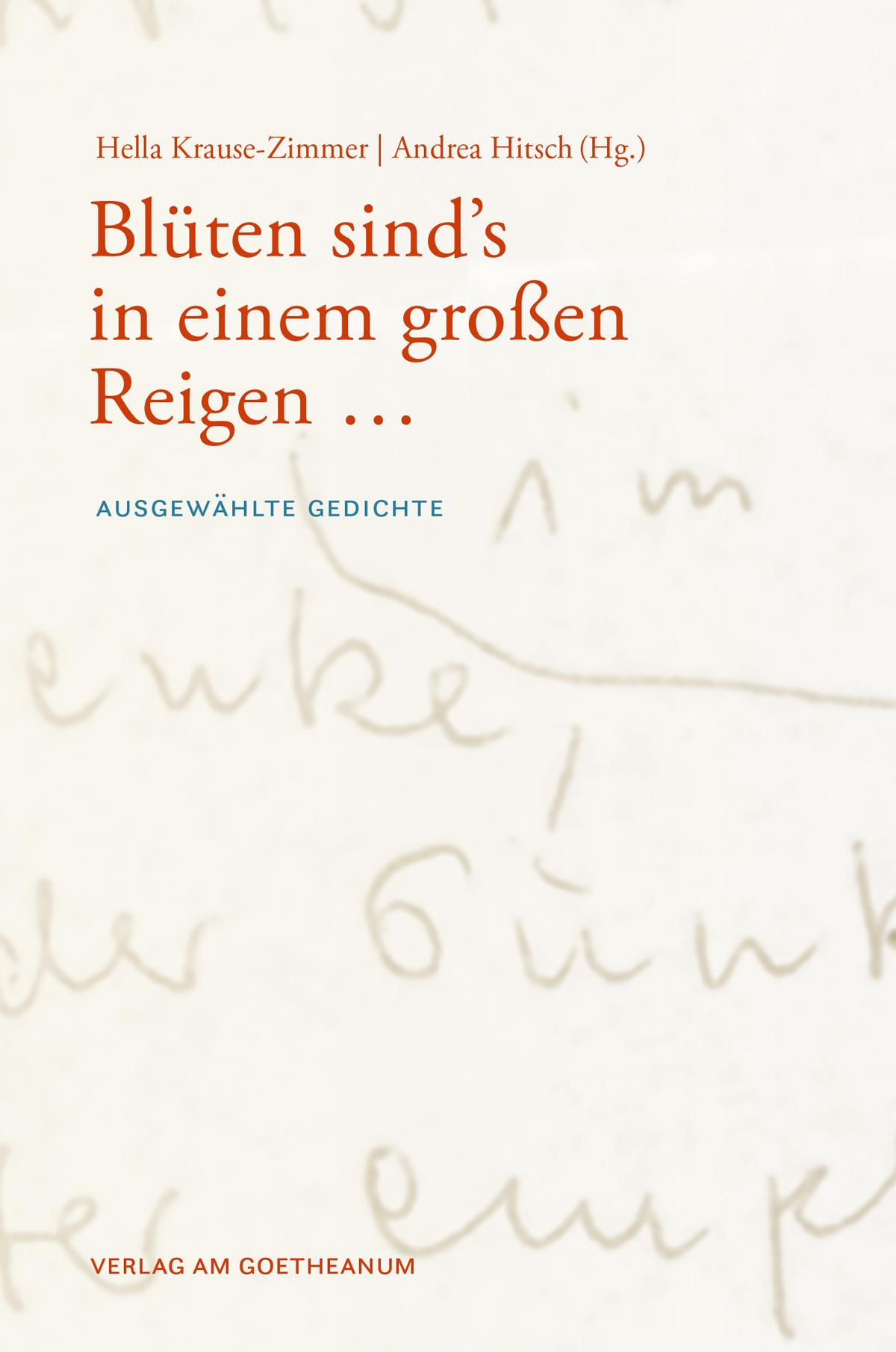 Vorderes Coverbild Blüten sind's in einem großen Reigen ...