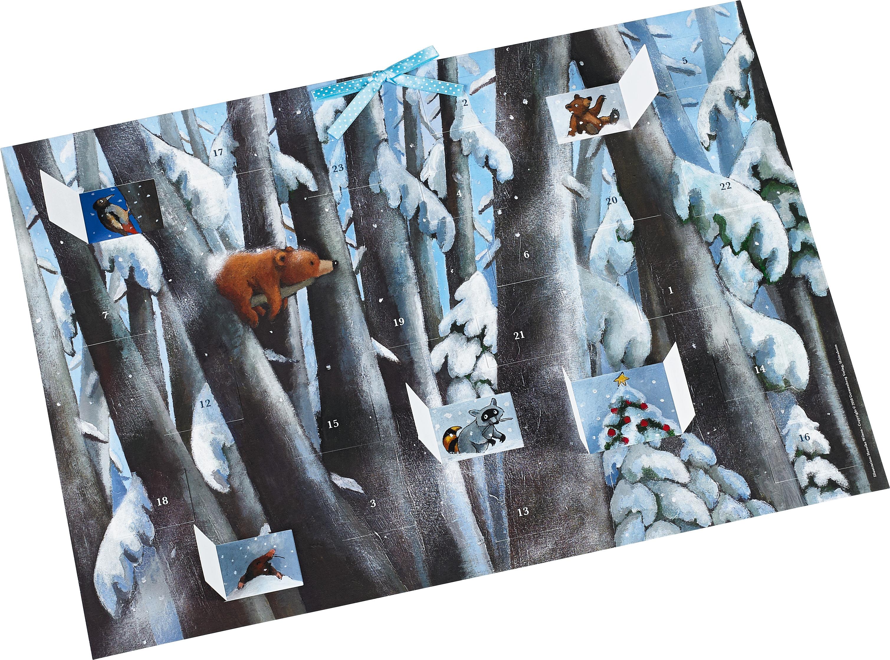 Vorderes Coverbild Winter im Bärenwald Adventskalender
