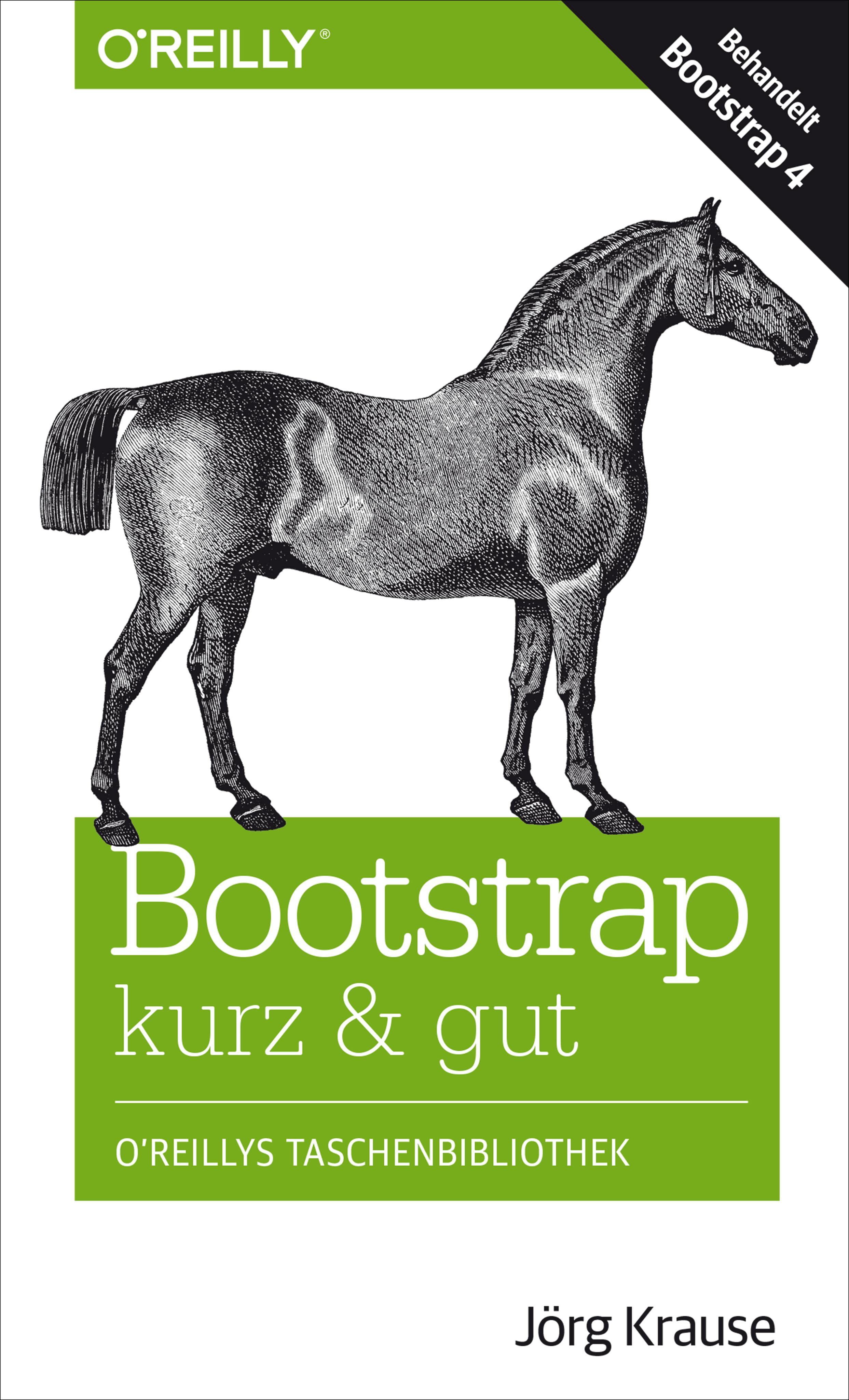 Vorderes Coverbild Bootstrap kurz & gut