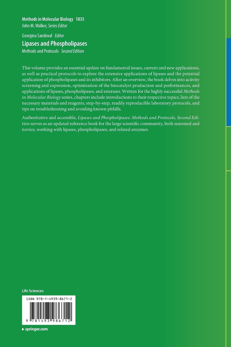 Rückseitencover Lipases and Phospholipases