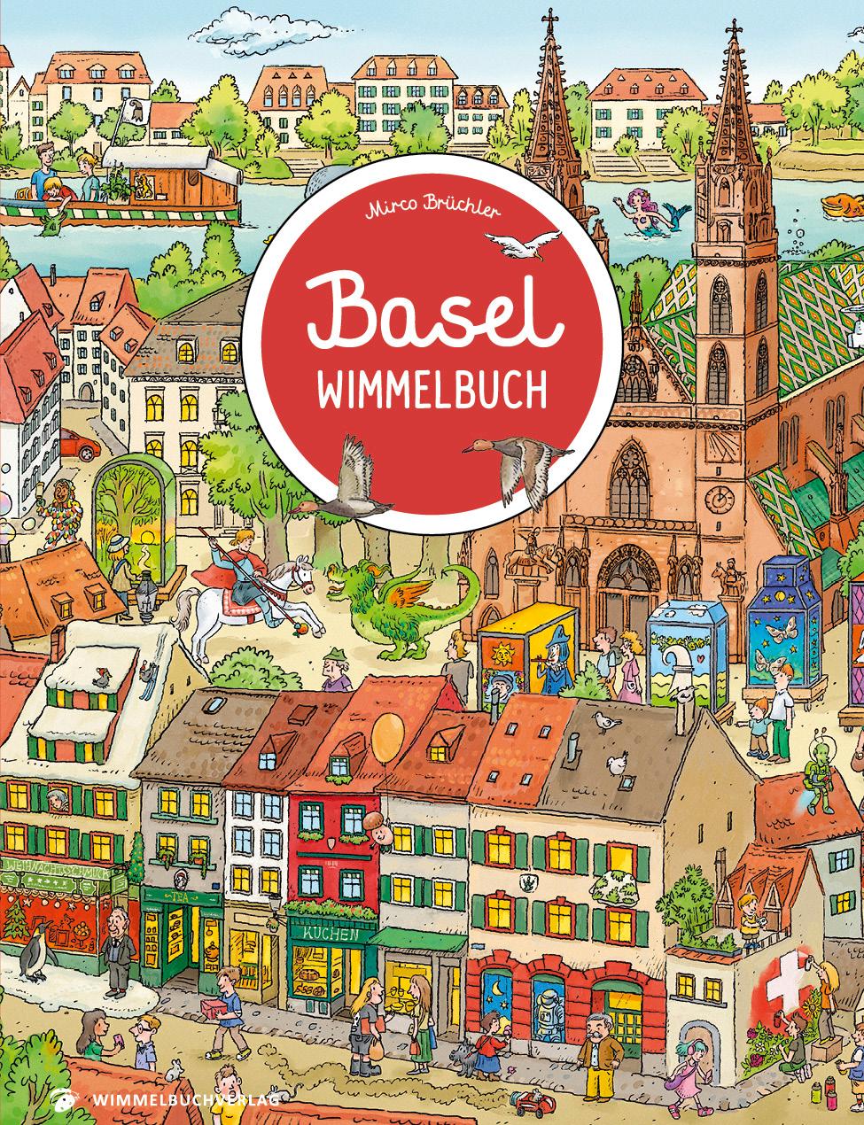 Vorderes Coverbild Basel Wimmelbuch
