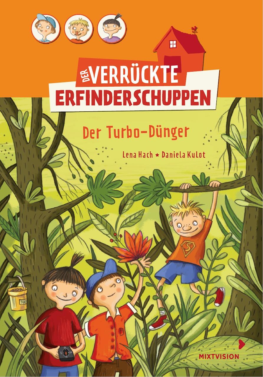 Vorderes Coverbild Der verrückte Erfinderschuppen