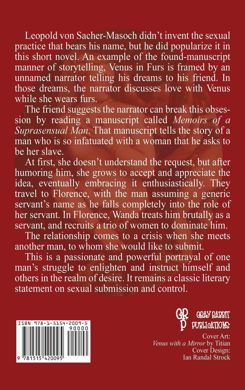 Rückseitencover Venus in Furs