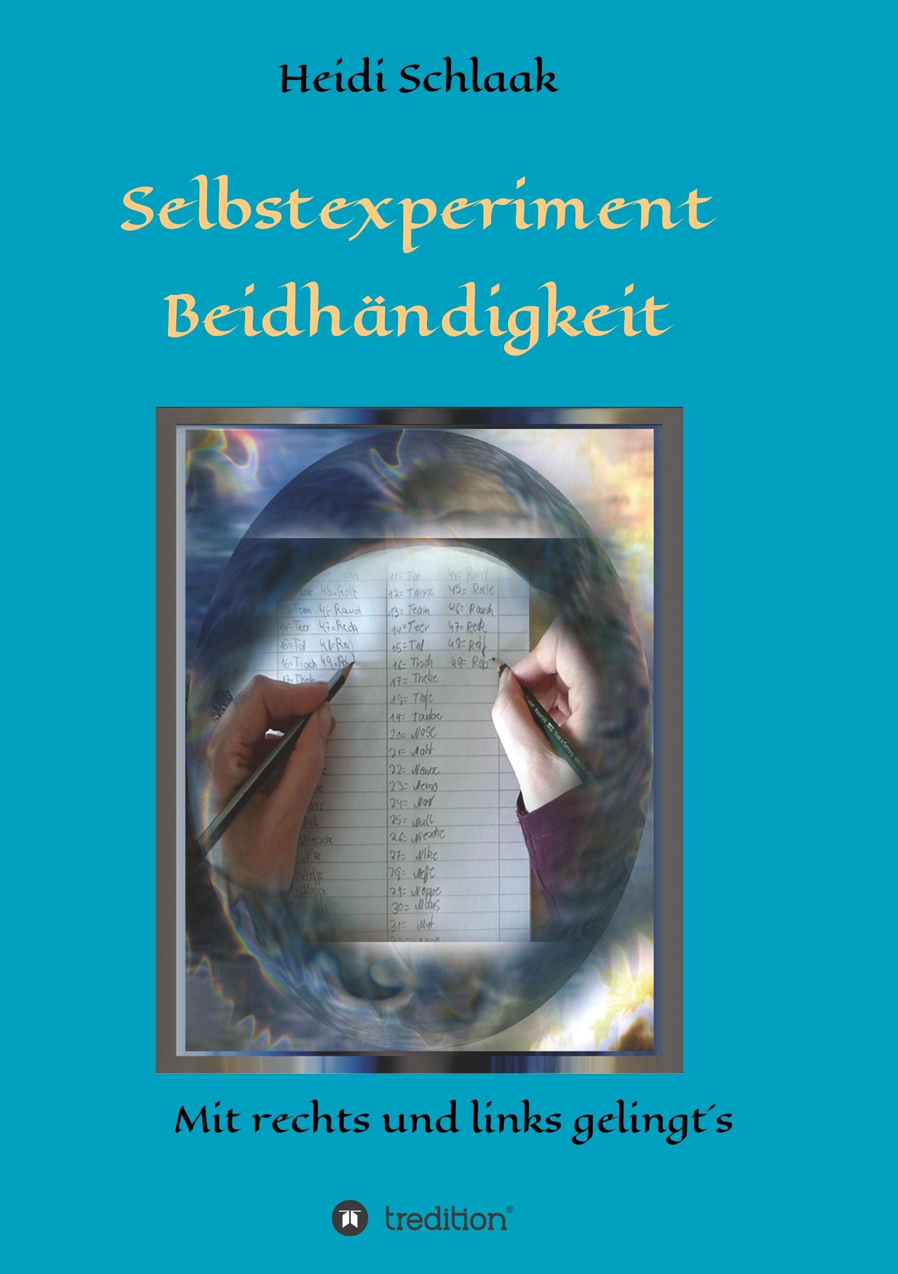 Vorderes Coverbild Selbstexperiment Beidhändigkeit