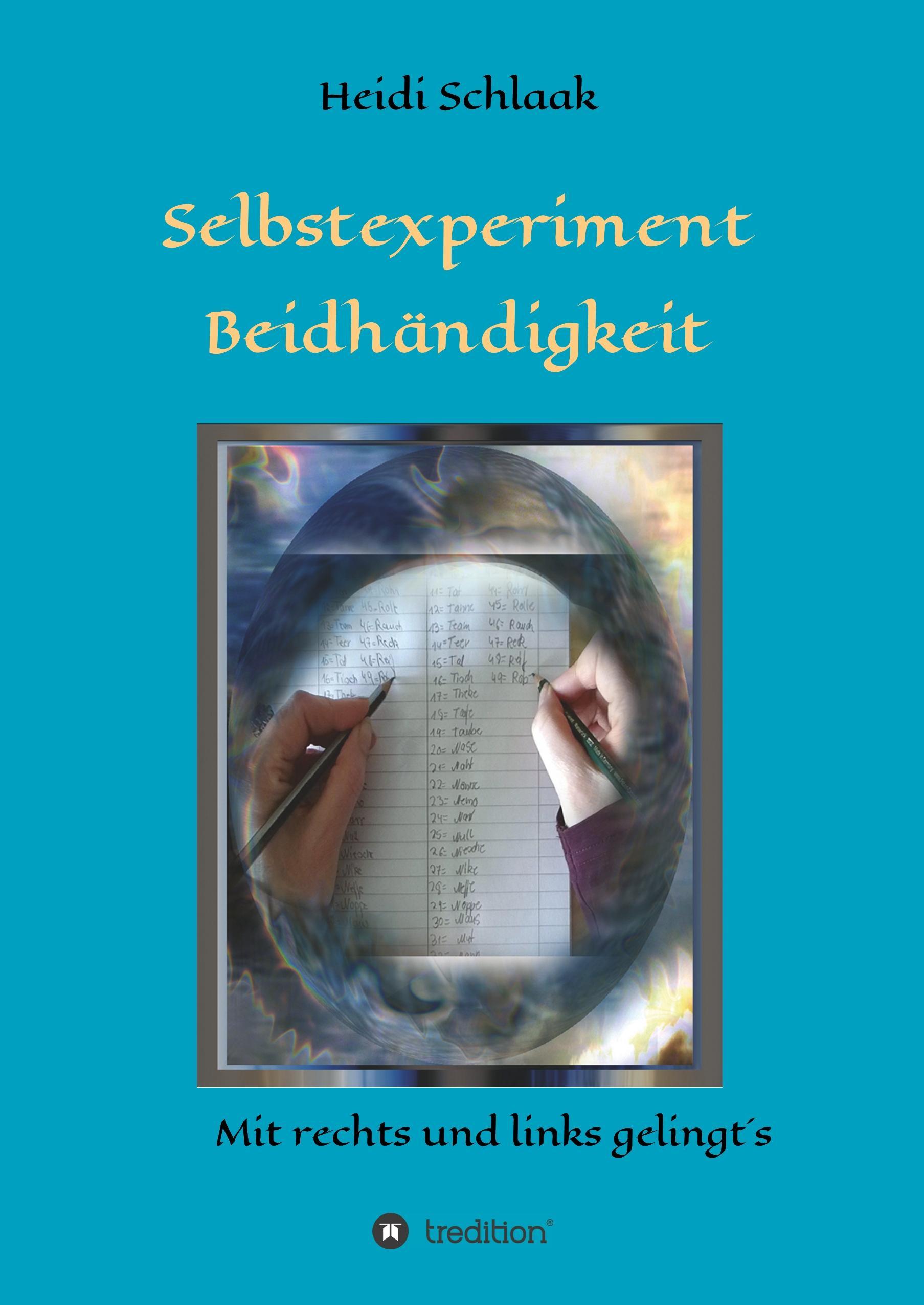 Vorderes Coverbild Selbstexperiment Beidhändigkeit