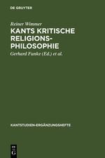 Vorderes Coverbild Kants kritische Religionsphilosophie
