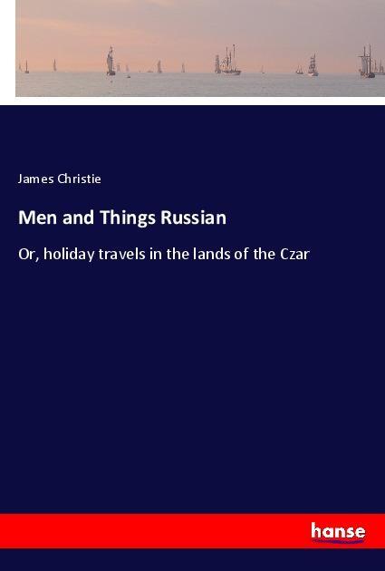 Vorderes Coverbild Men and Things Russian