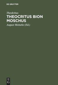 Vorderes Coverbild Theocritus Bion Moschus