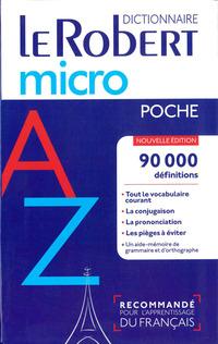 Vorderes Coverbild Dictionnaire Le Robert Micro poche