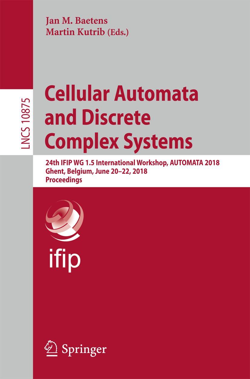 Vorderes Coverbild Cellular Automata and Discrete Complex Systems