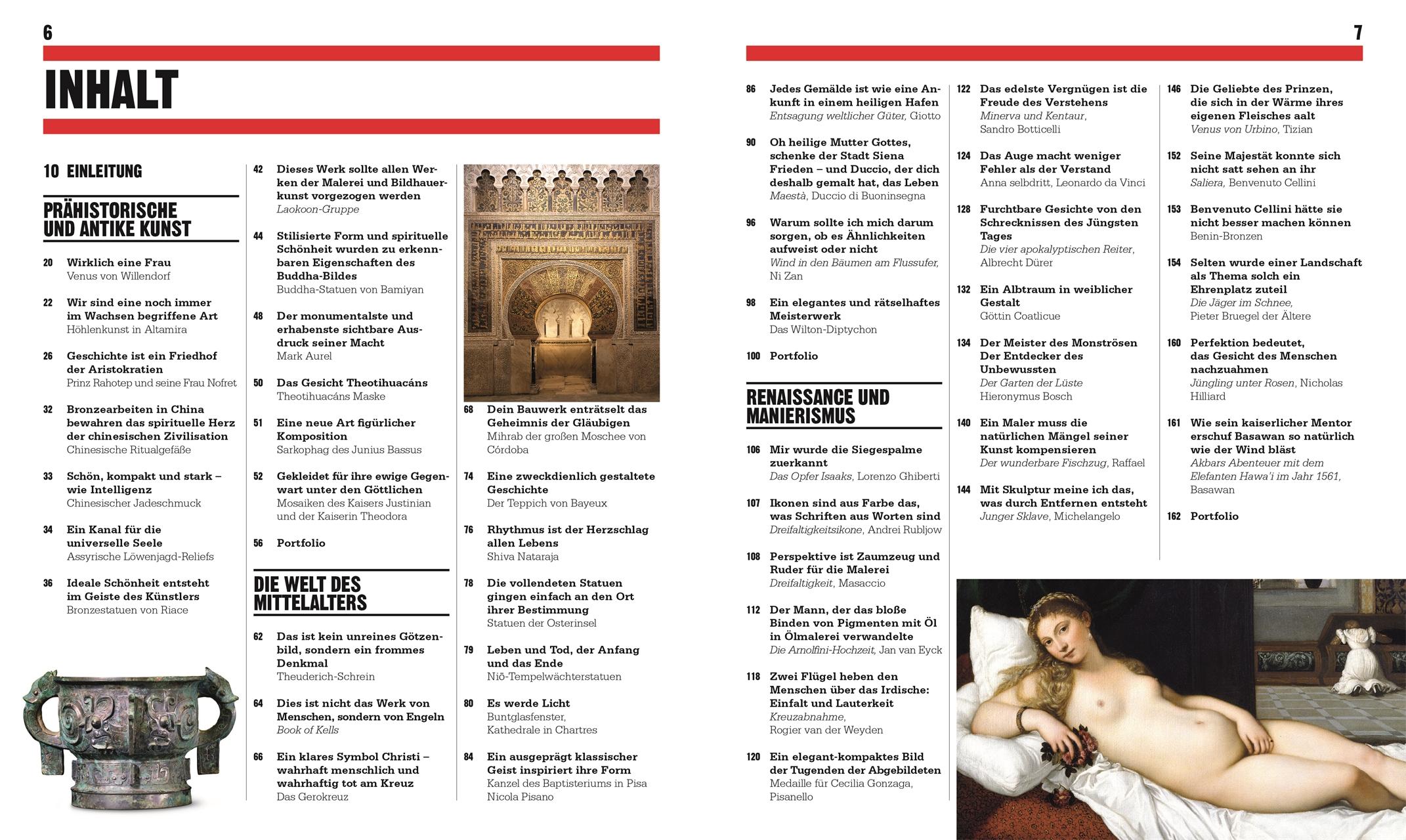 Beispielinhalt (Bild) Big Ideas. Das Kunst-Buch