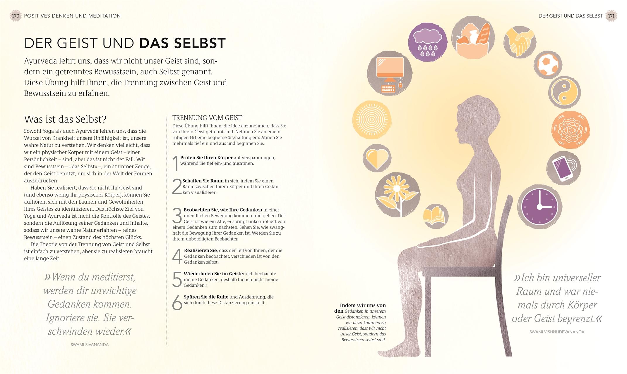 Beispielinhalt (Bild) Gesund und entspannt mit Ayurveda