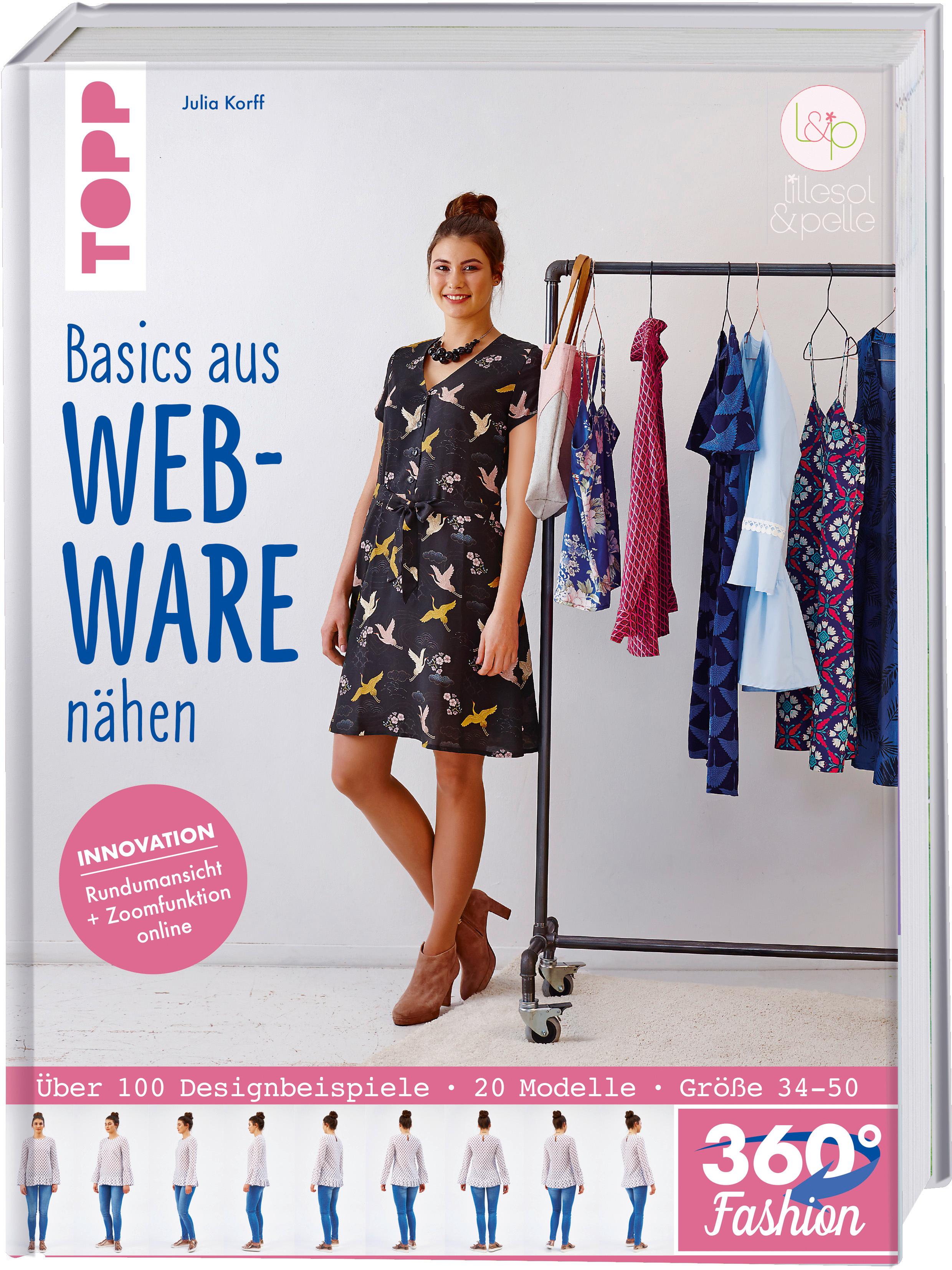 Vorderes Coverbild 360° Fashion Basics aus Webware nähen