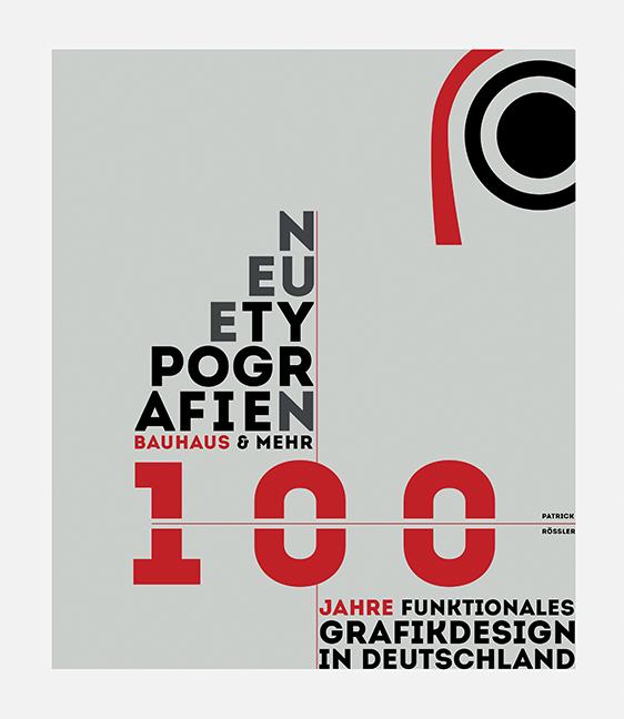 Vorderes Coverbild Neue Typografien / New Typographies