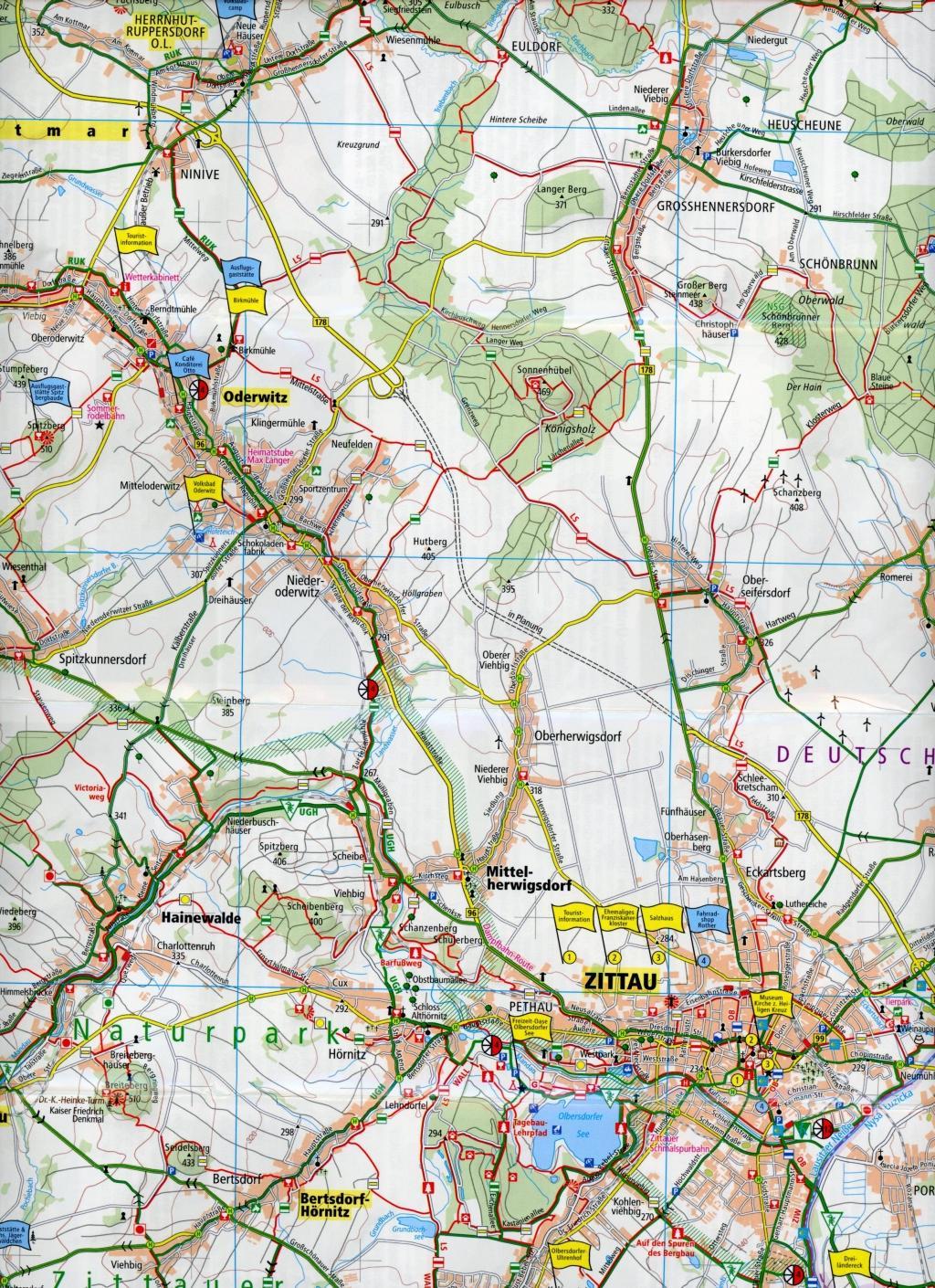 Beispielinhalt (Bild) Oberlausitz - Naturpark Zittauer Gebirge