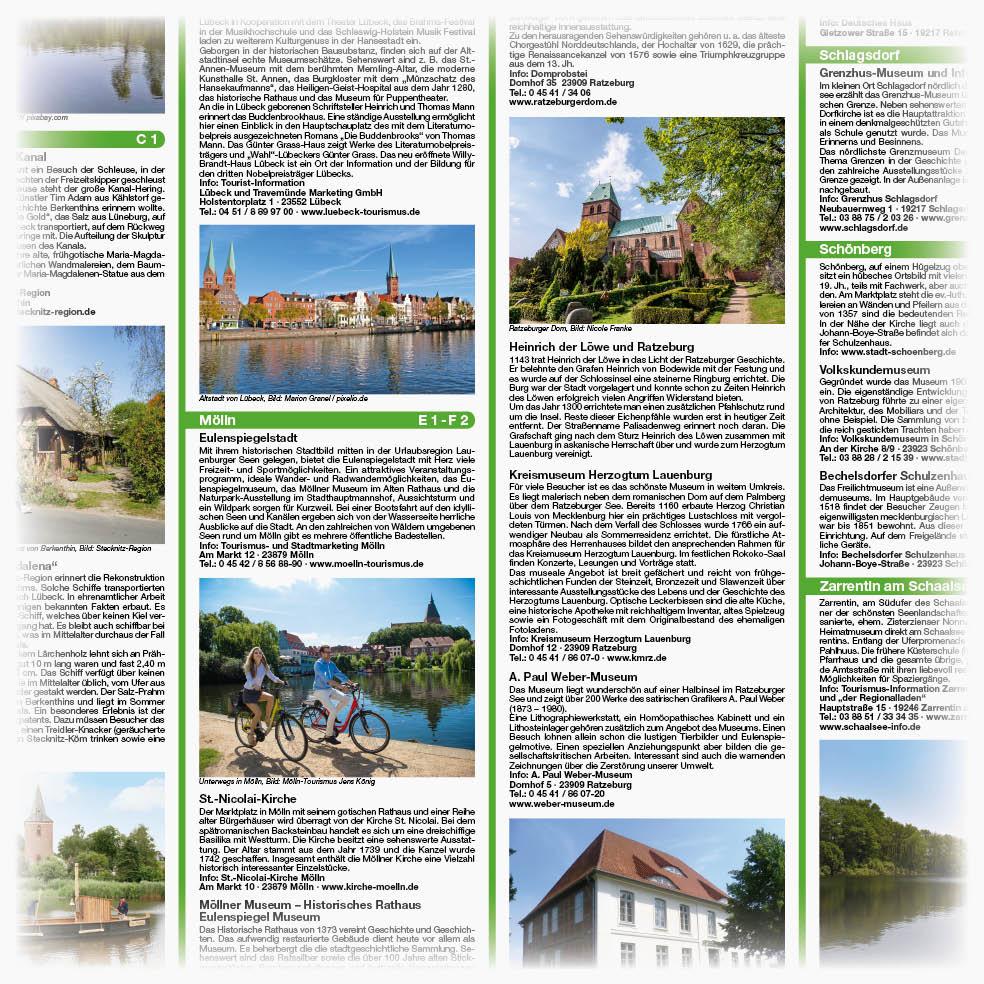 Beispielinhalt (Bild) Lauenburgische Seen - Schaalsee 1:50 000