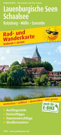 Vorderes Coverbild Lauenburgische Seen - Schaalsee 1:50 000