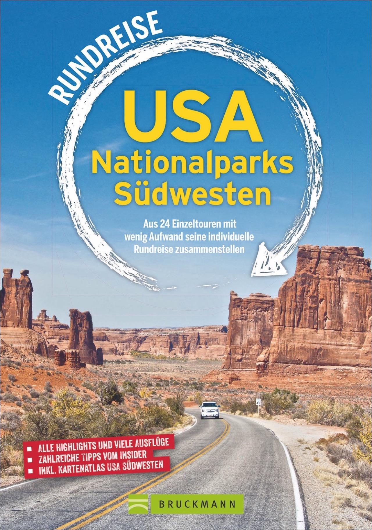 Vorderes Coverbild Rundreise USA Nationalparks Südwesten